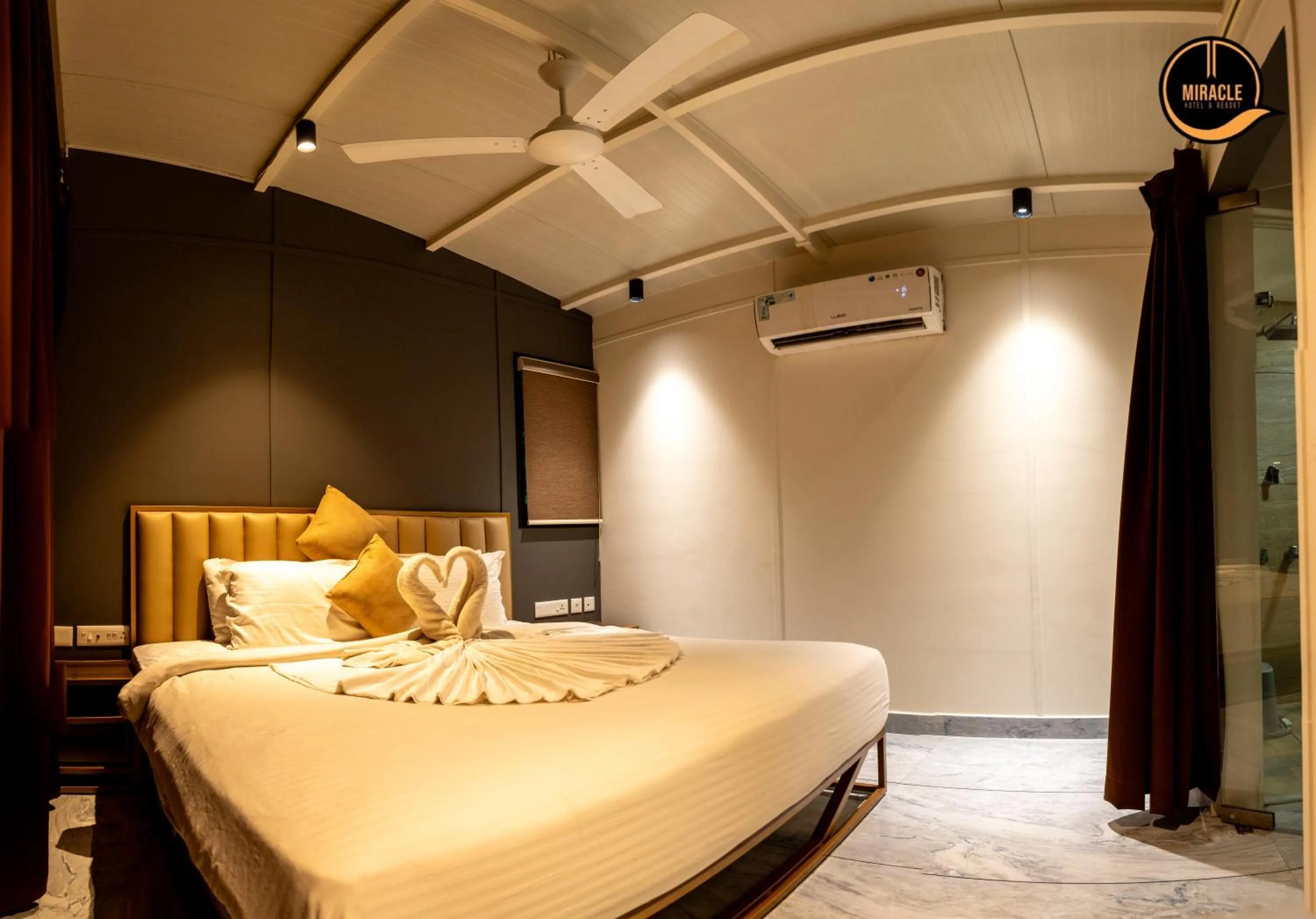 Photo of the whole room, Bed in Miracle Hotel and Resorts