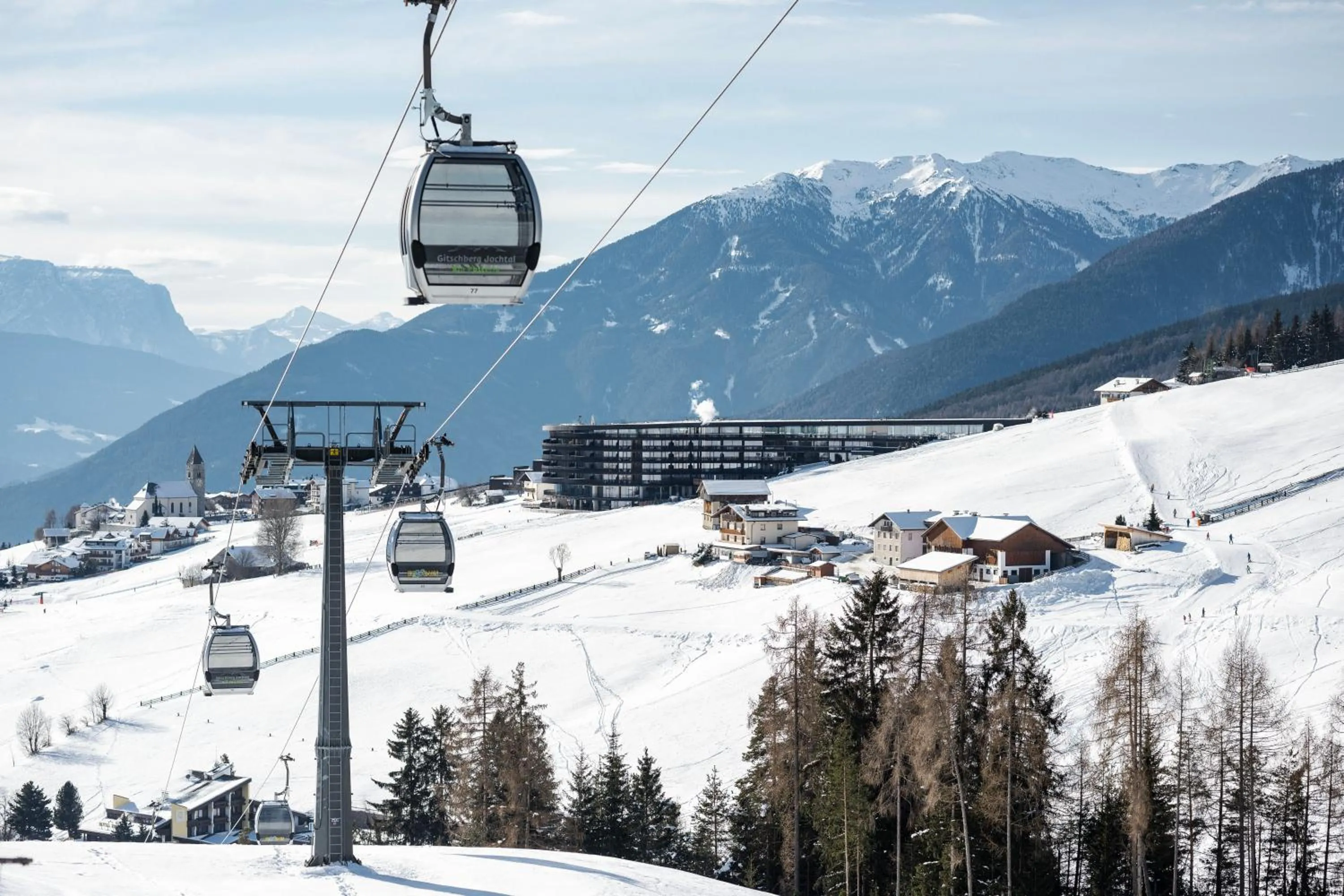 Property building in Familienhotel Familiamus