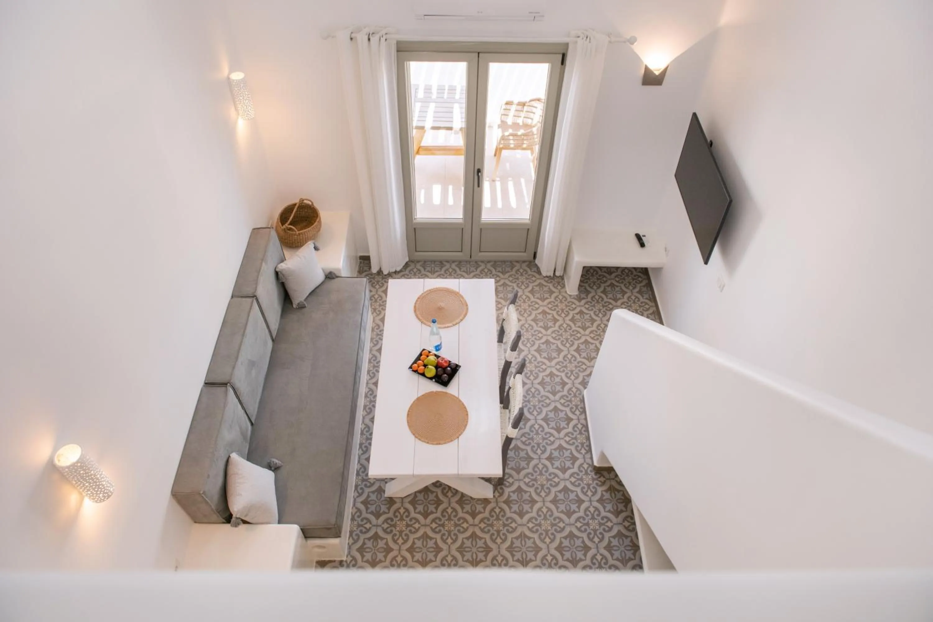 Bed in AVAL All Suite