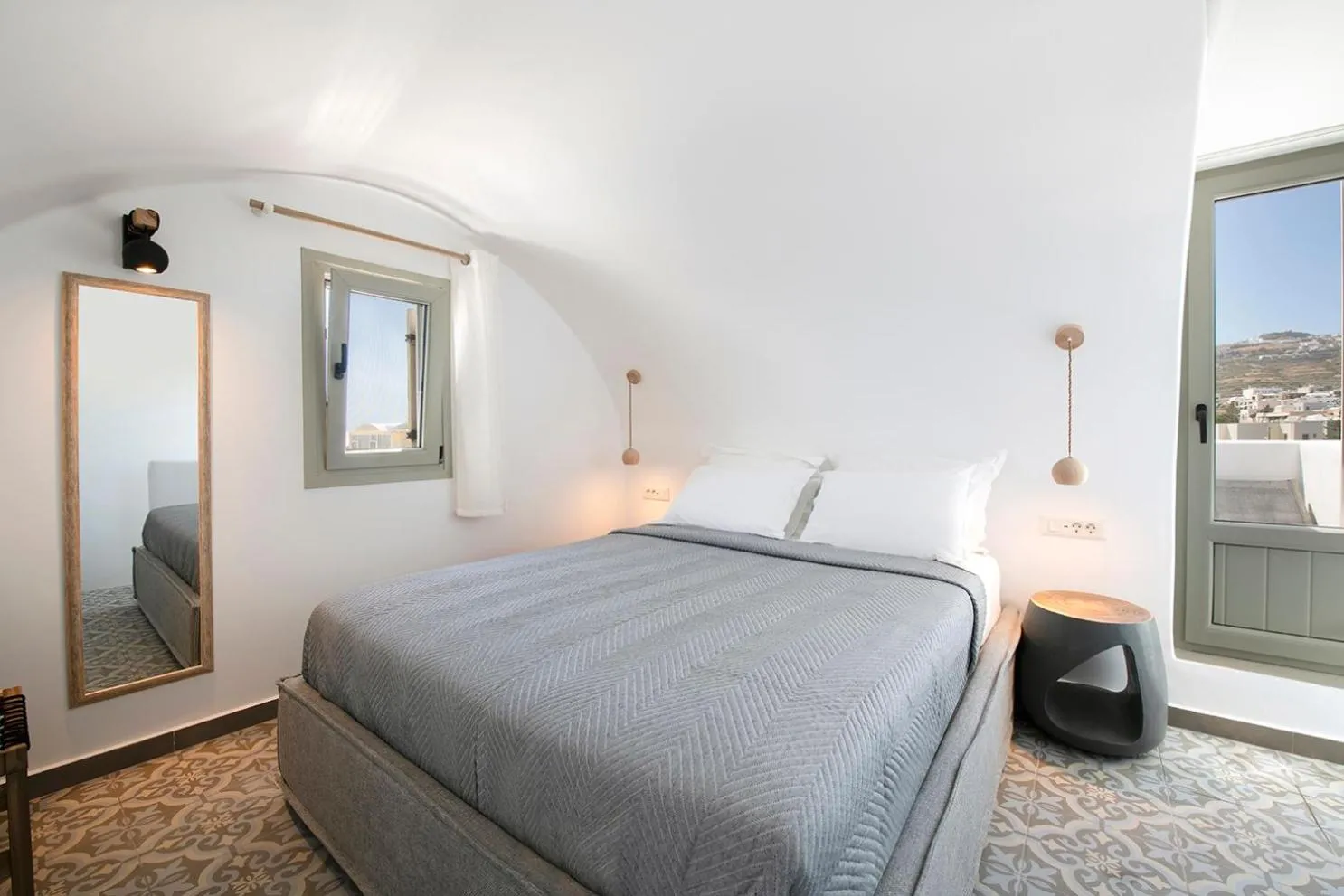 Bed in AVAL All Suite