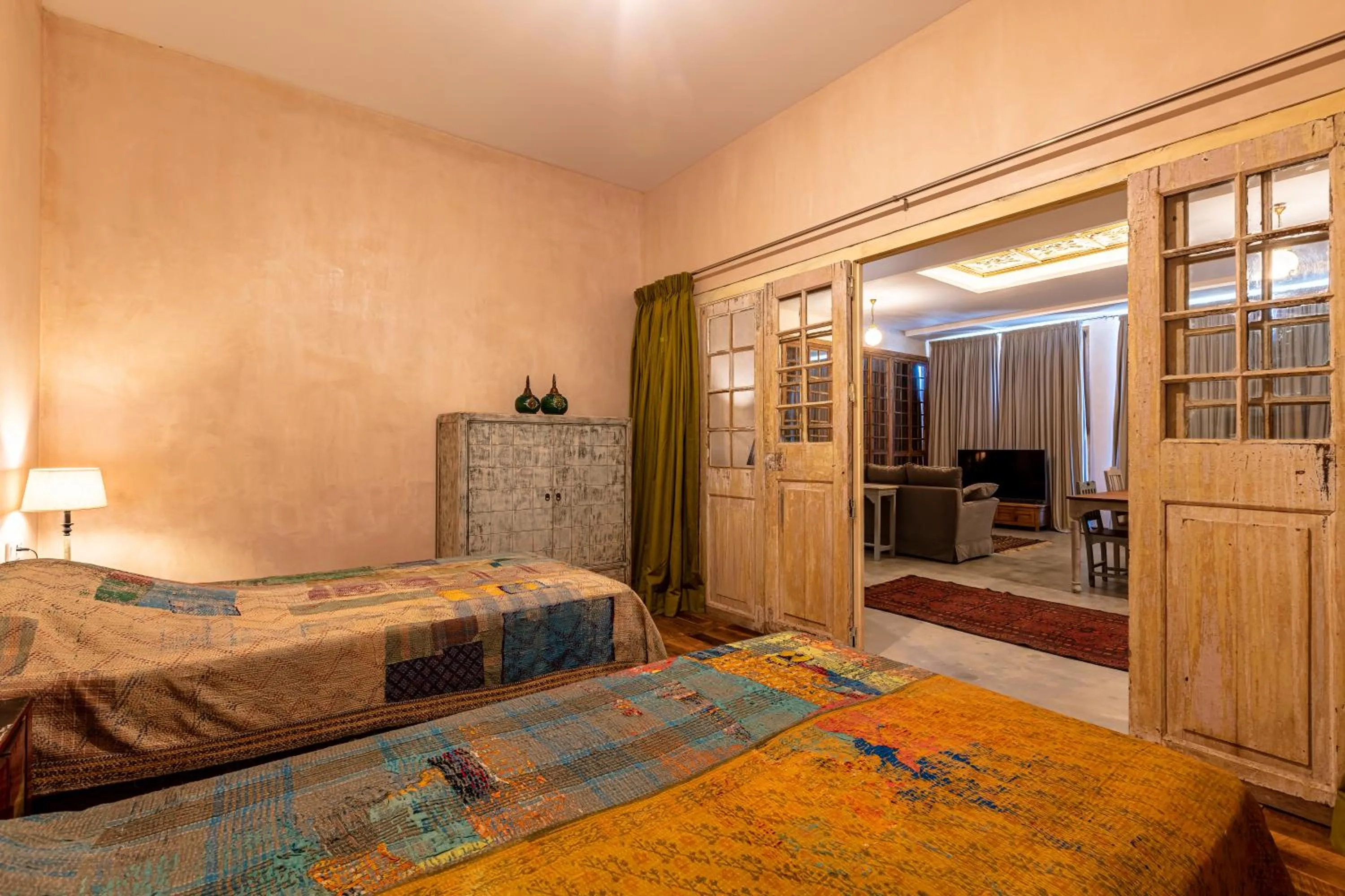 Bed in BOMBAYARTE APARTHOTEL TARIFA