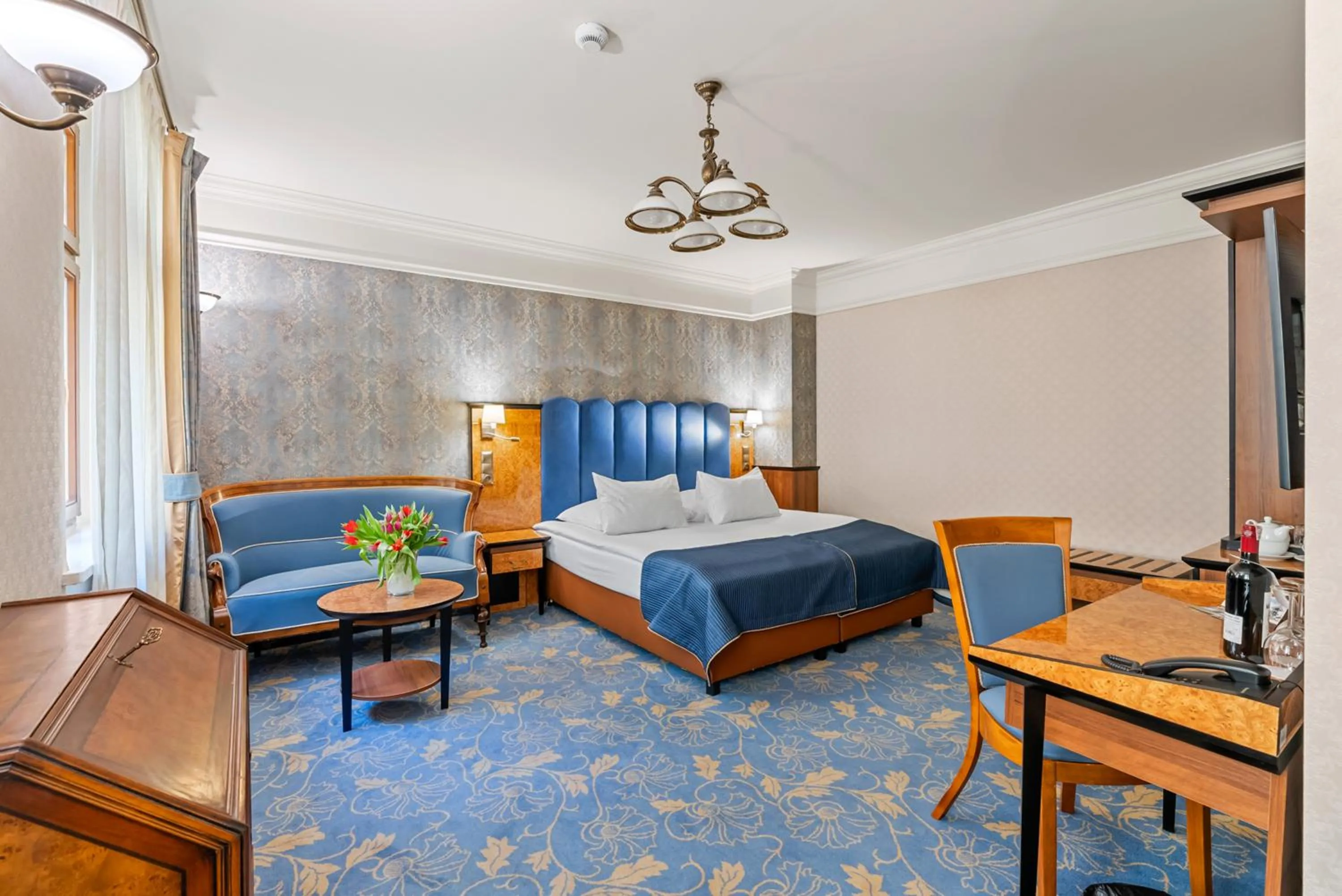 Bed in Hotel Diament Plaza Gliwice