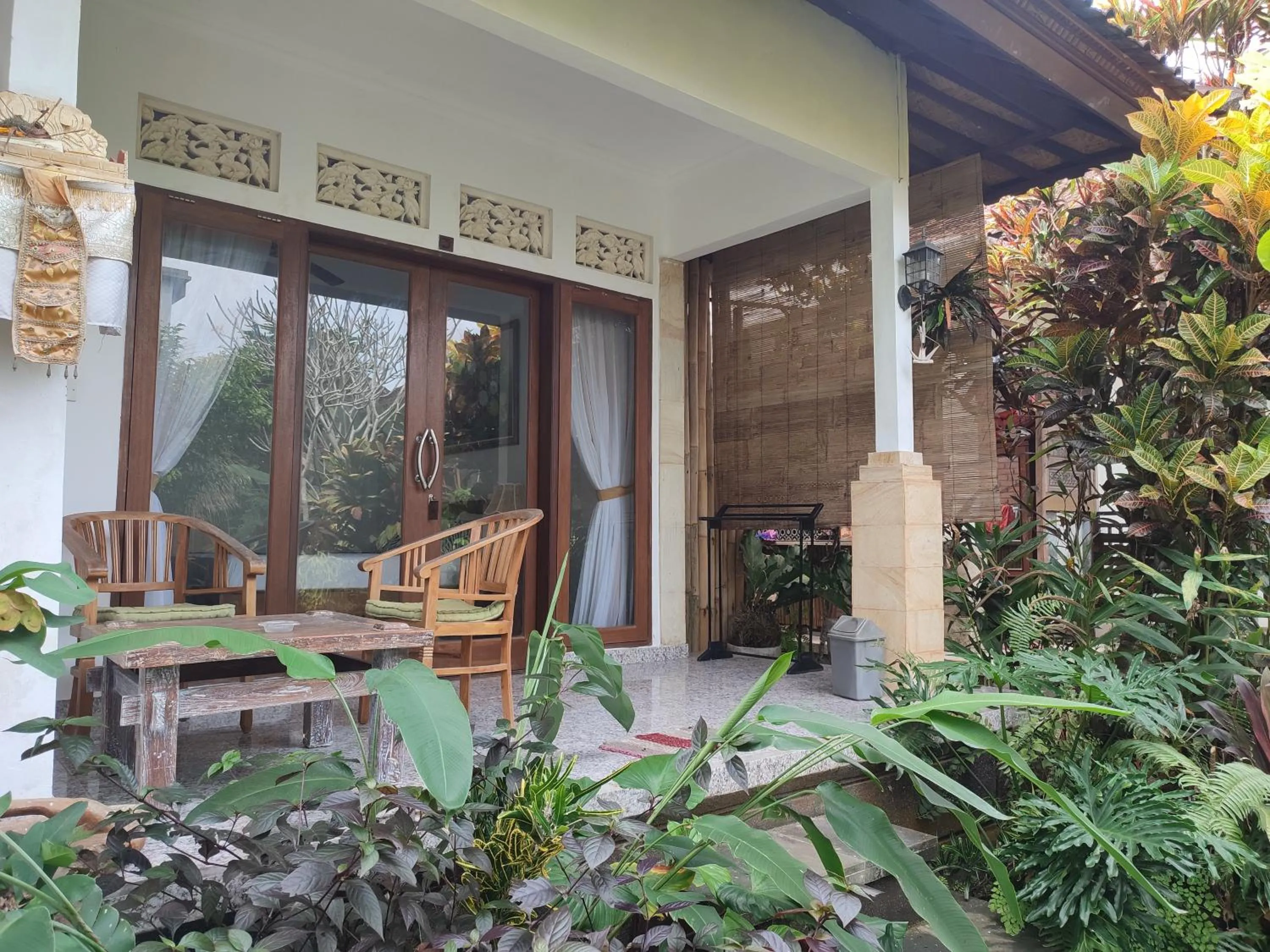 Patio in Nyoman Homestay Ubud