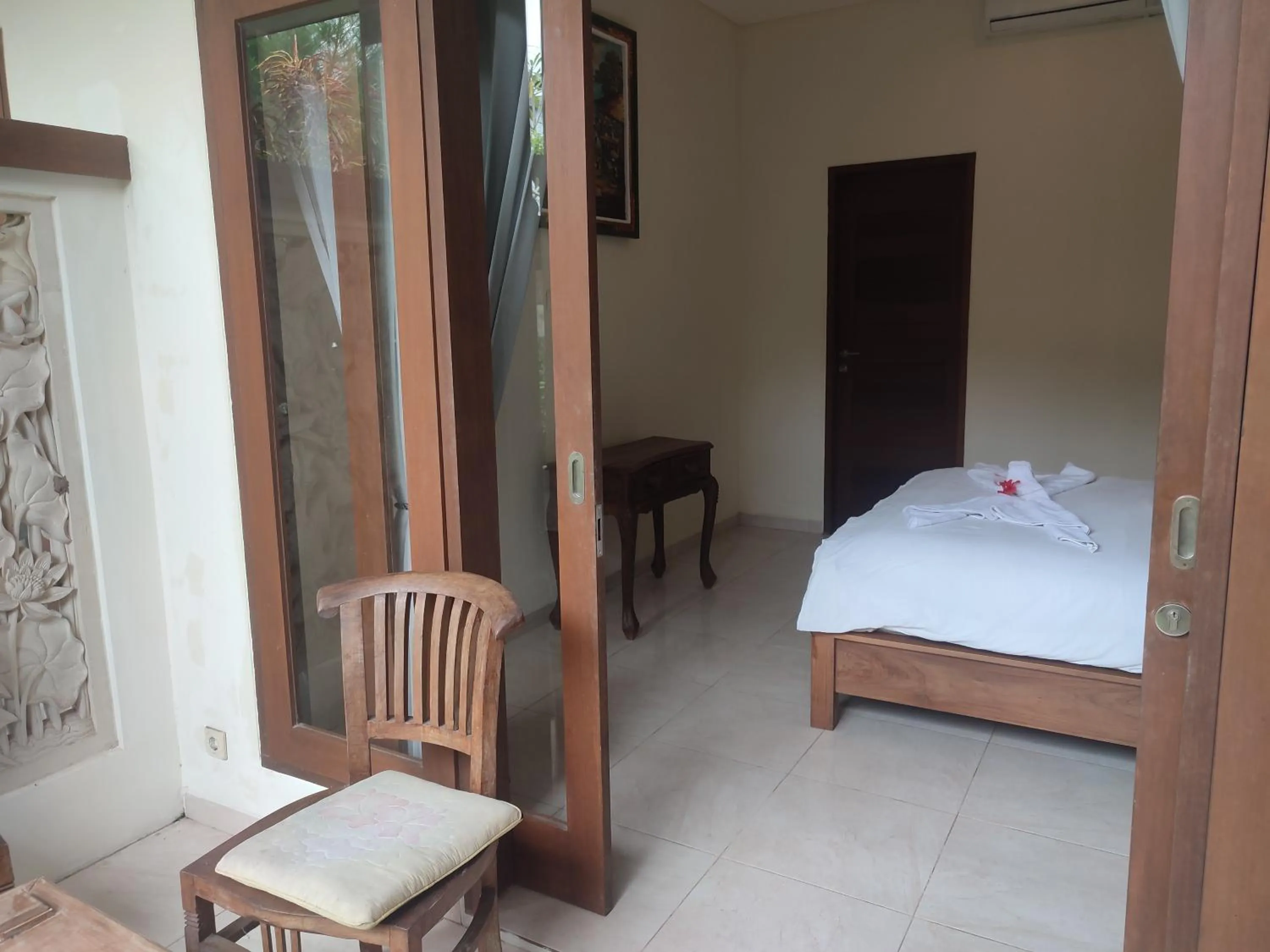 Bed in Nyoman Homestay Ubud