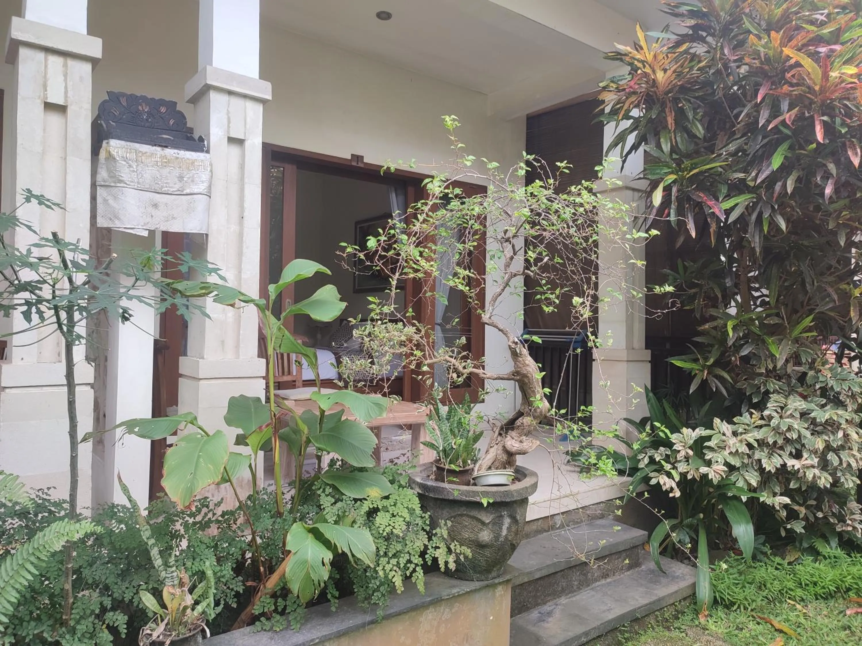 Patio in Nyoman Homestay Ubud