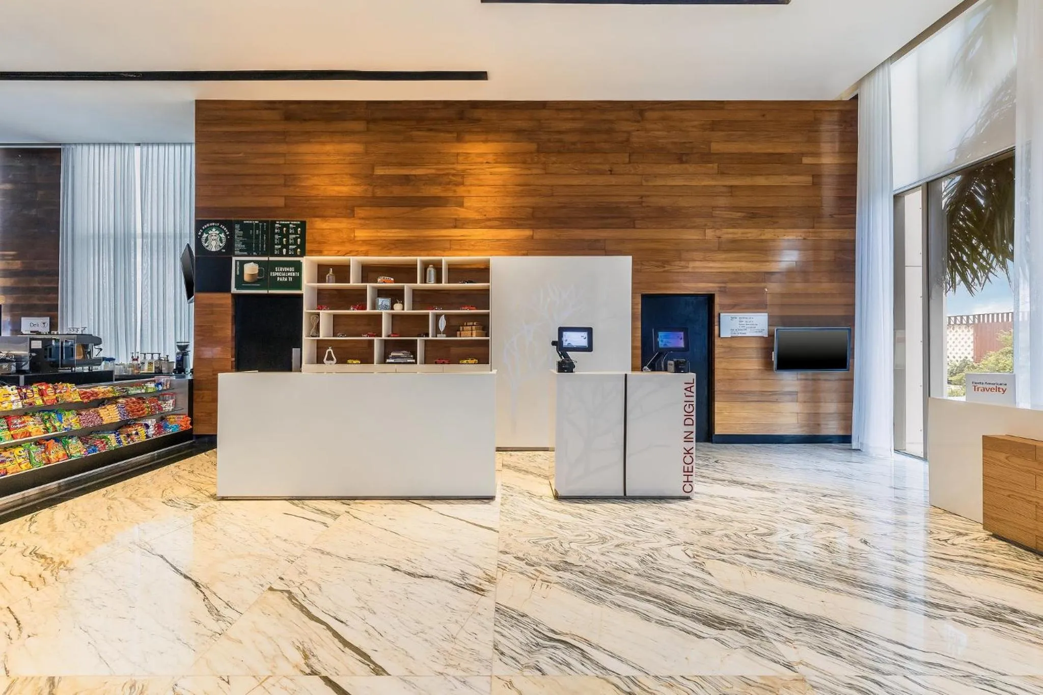 Lobby or reception in Fiesta Inn Merida