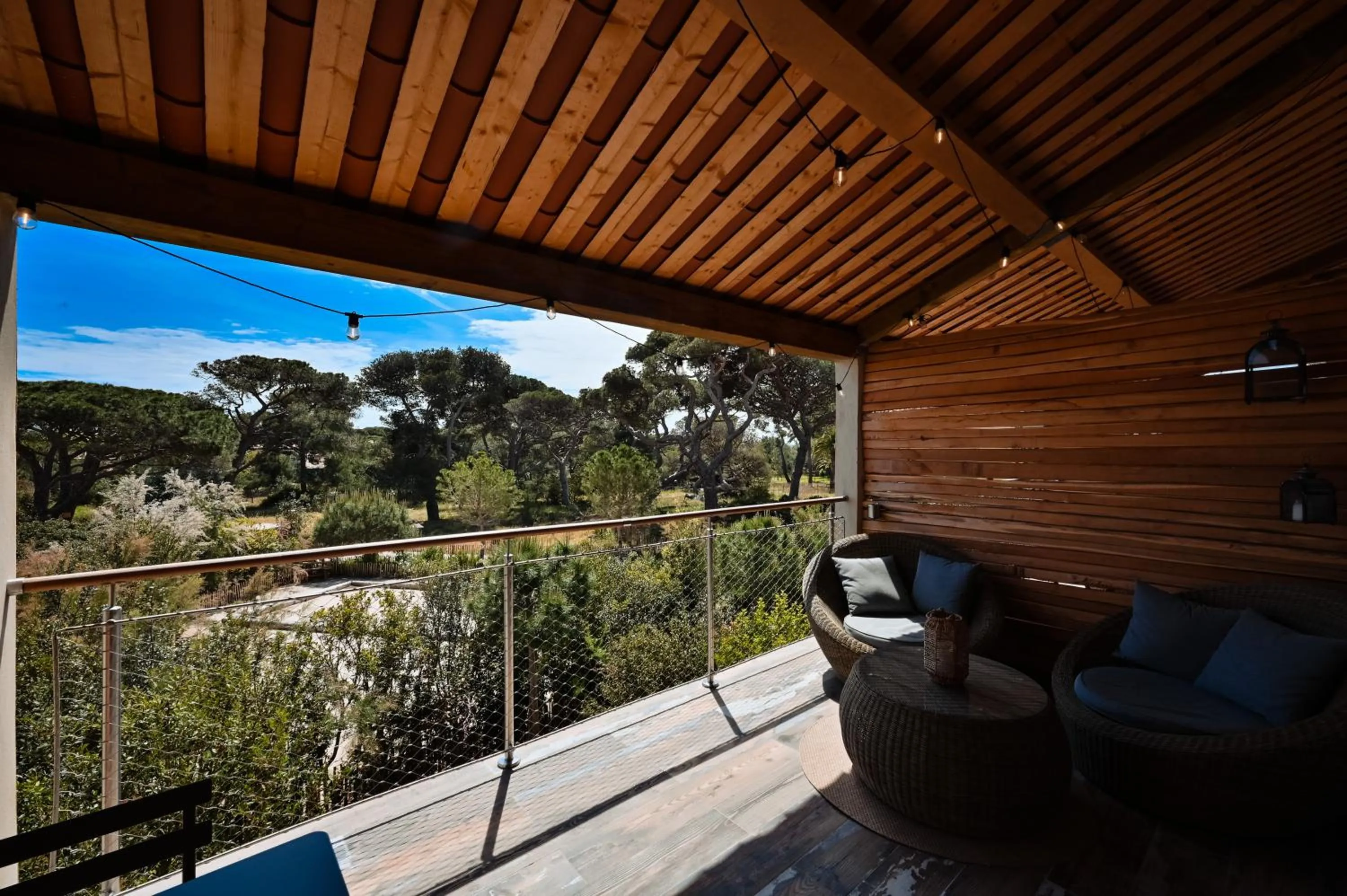 Balcony/Terrace in Le Hameau Des Pesquiers Ecolodge & Spa, Curio Collection By Hilton