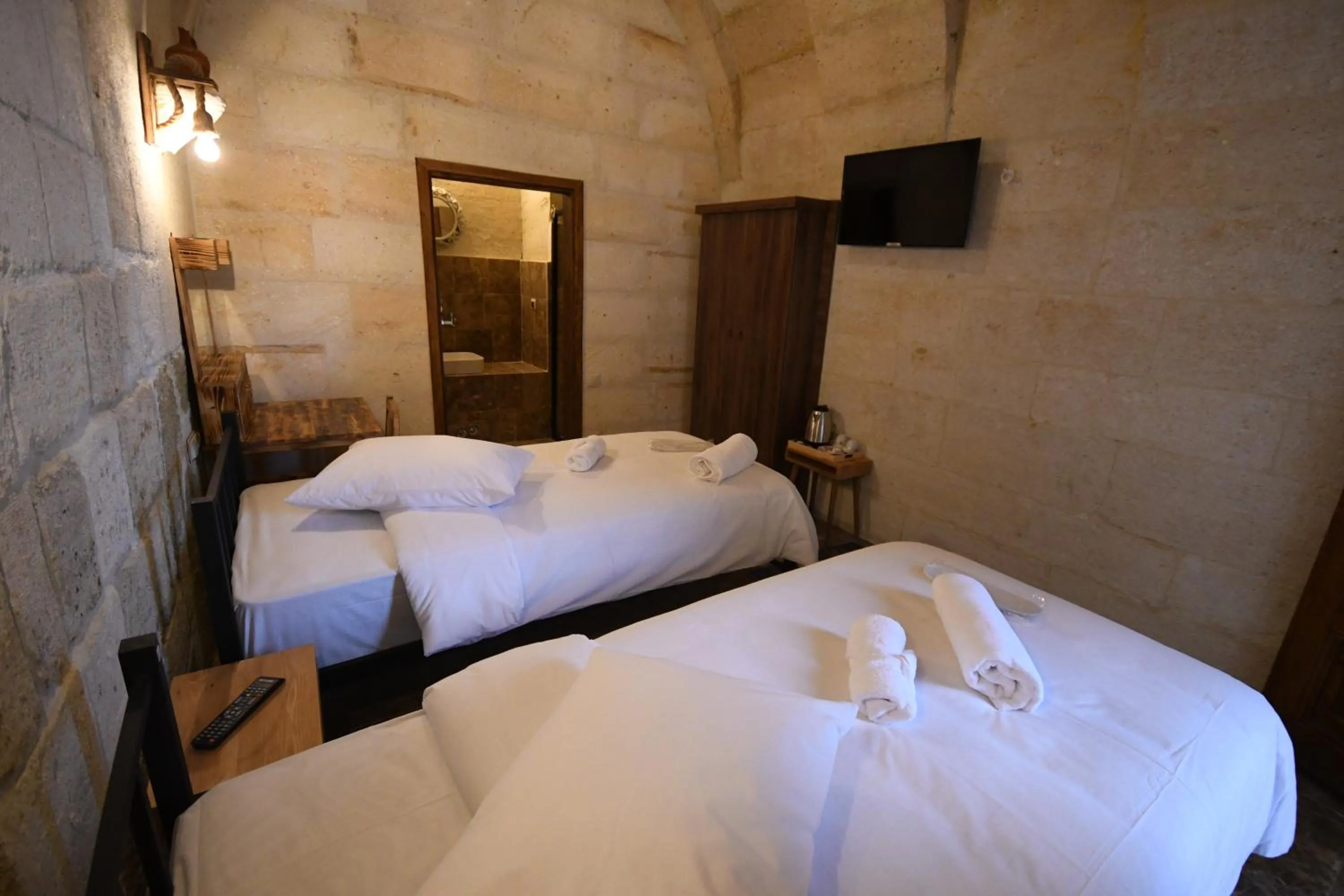 Bed in Lavinia Cappadocia Cave