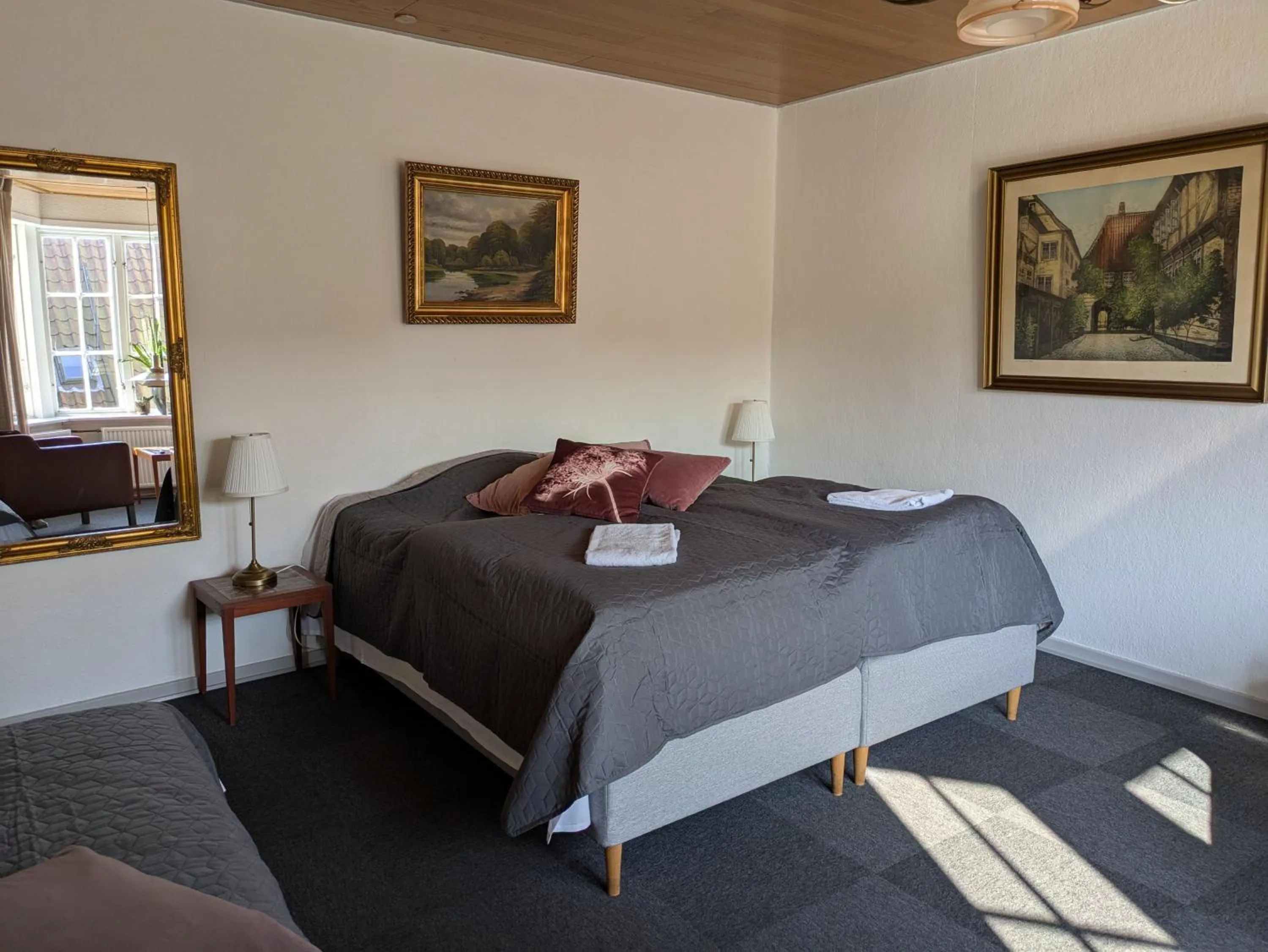 Bed in Restaurant Backhaus