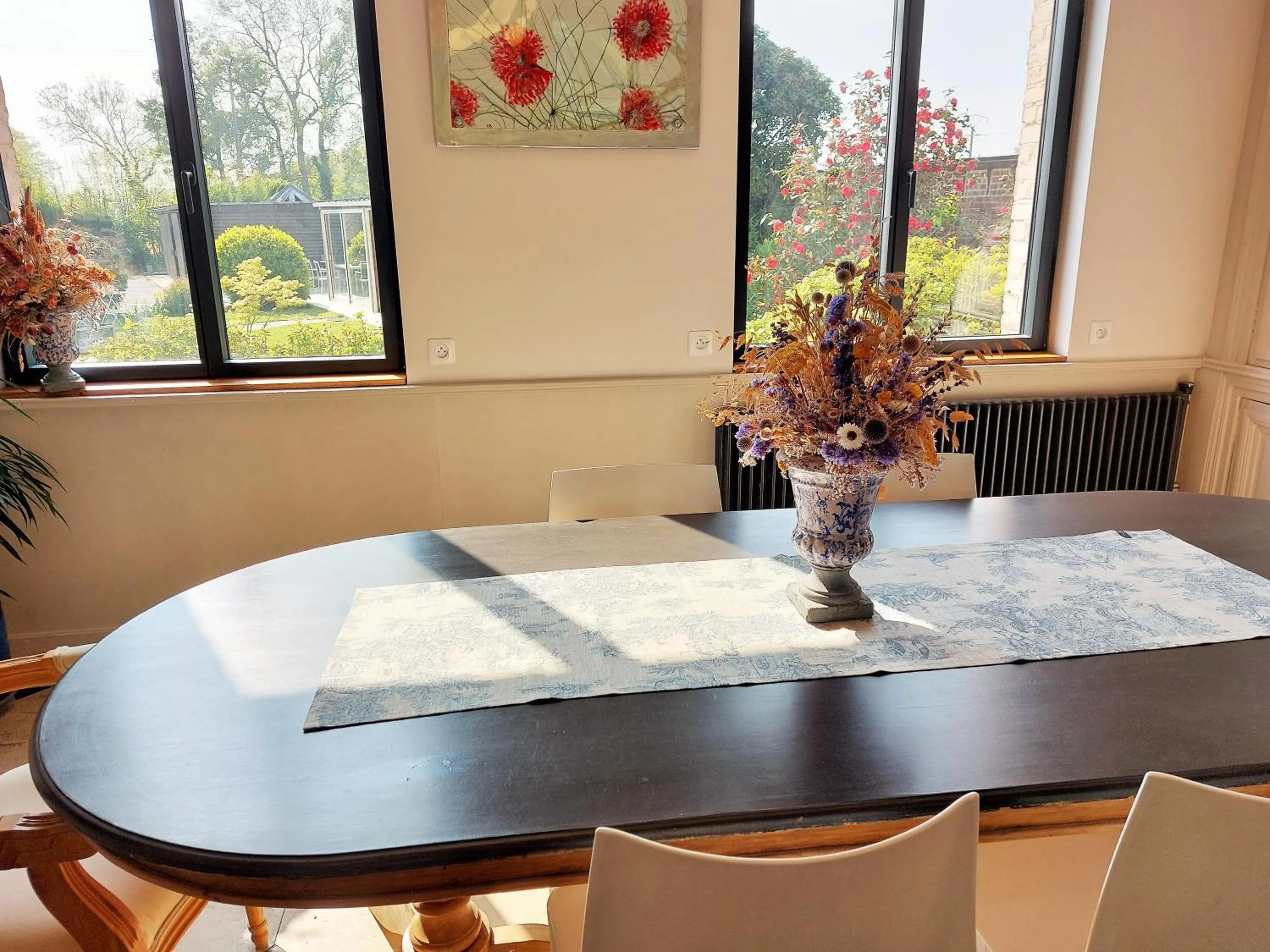 Dining area in LES JACQUEMARTS NORMANDS Maison d'hôtes - Guesthouse