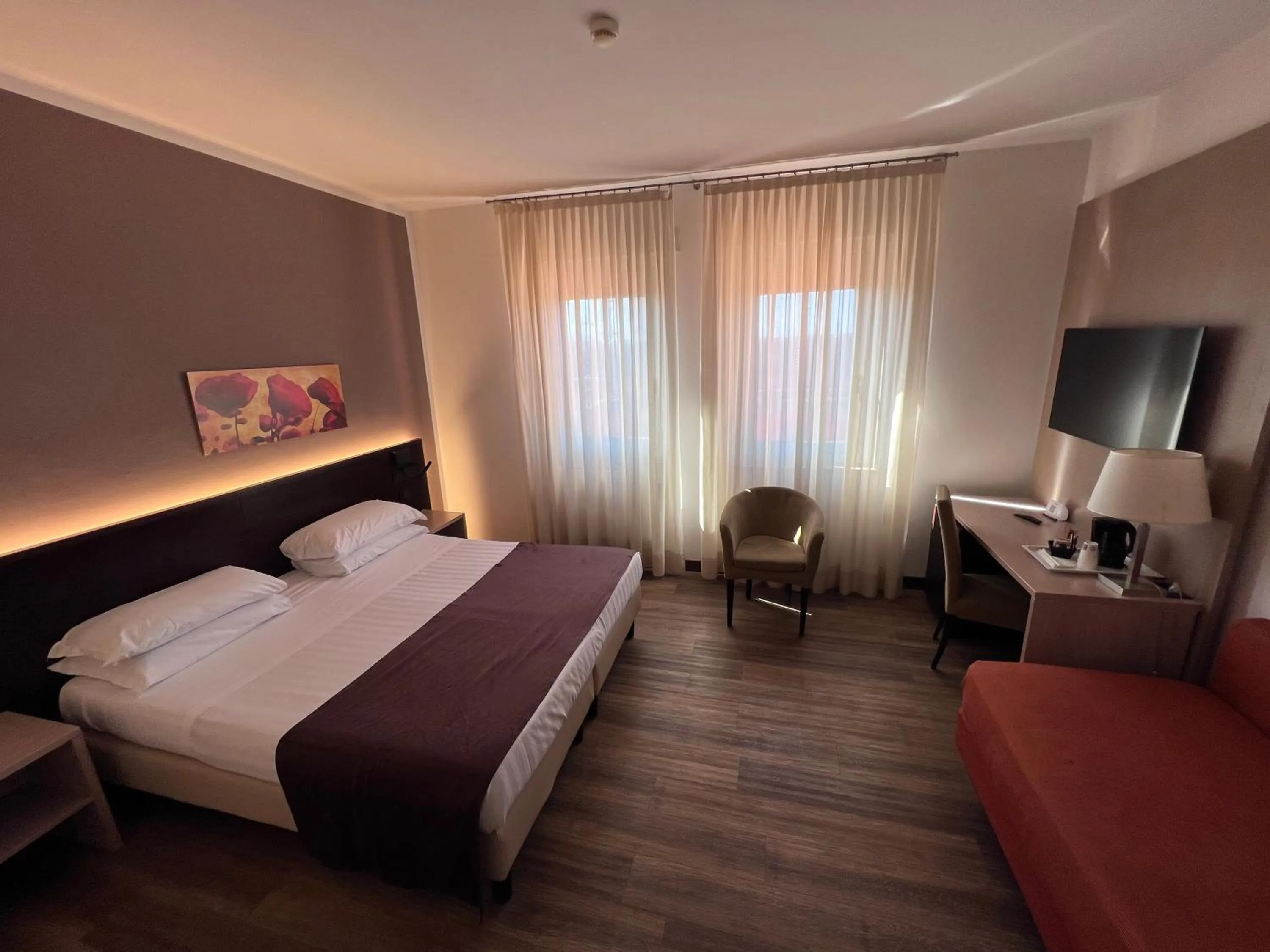 Bedroom, Bed in Hotel Carlton