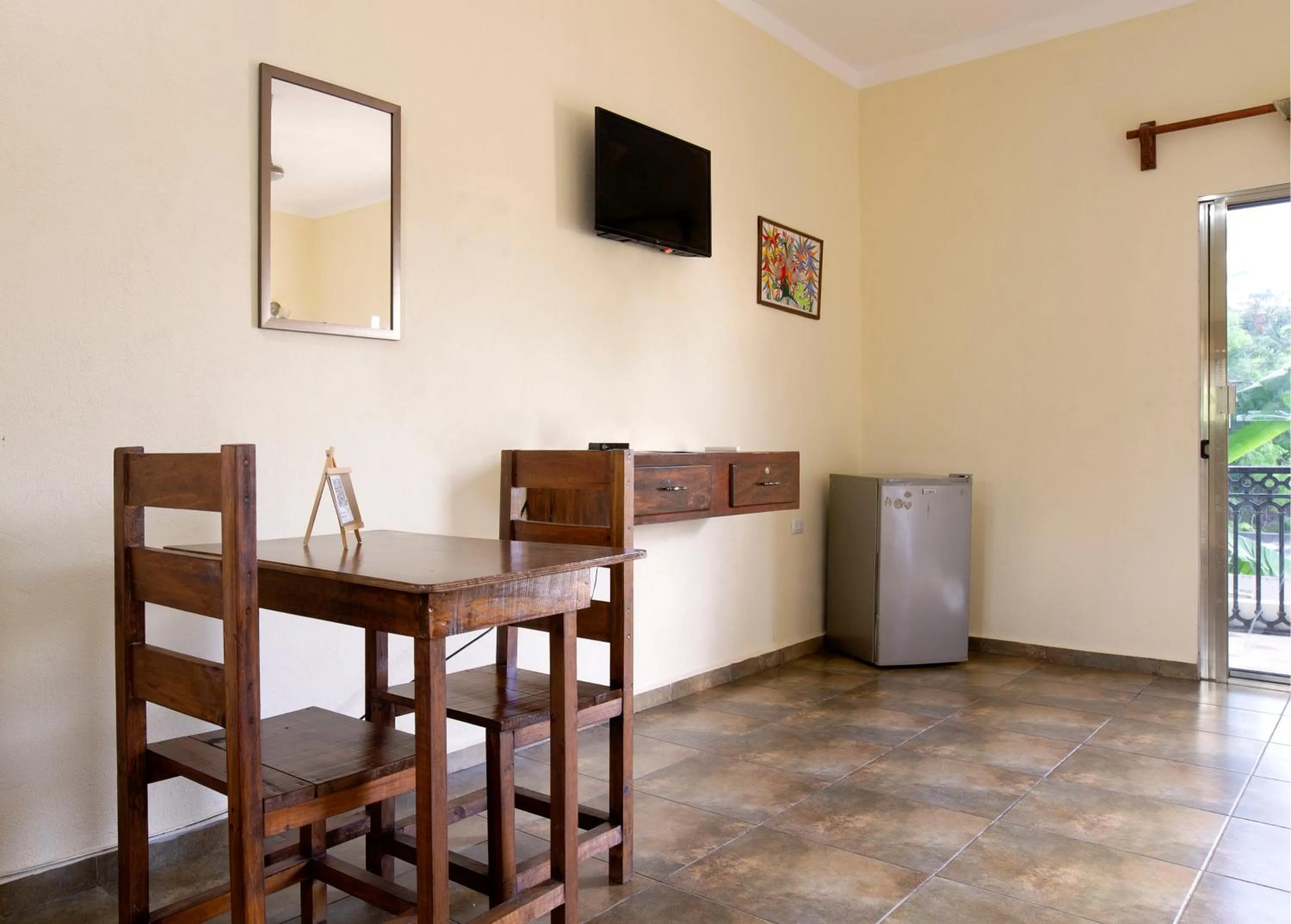 Bedroom in hotel stella maris tulum