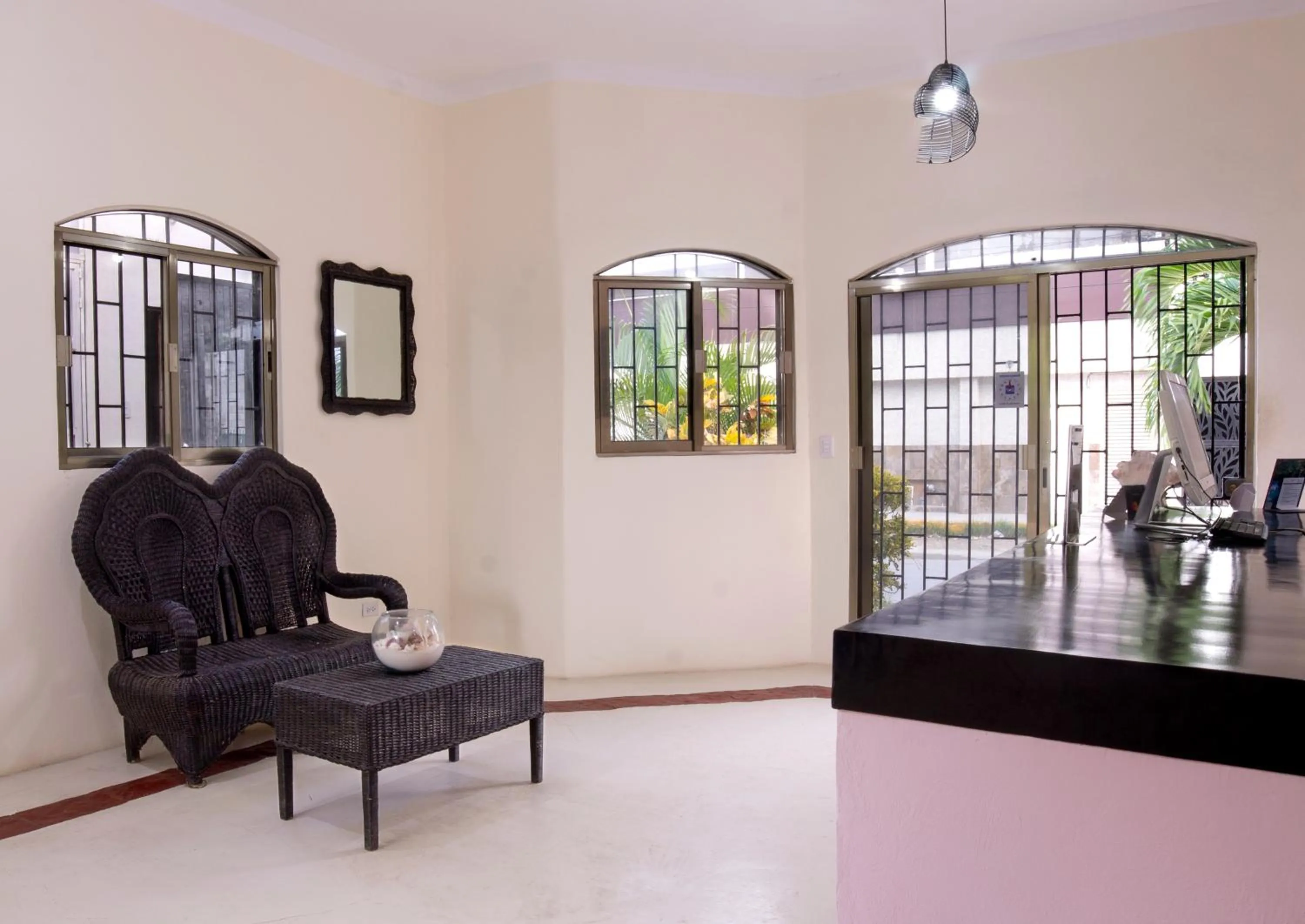 Lobby or reception in hotel stella maris tulum