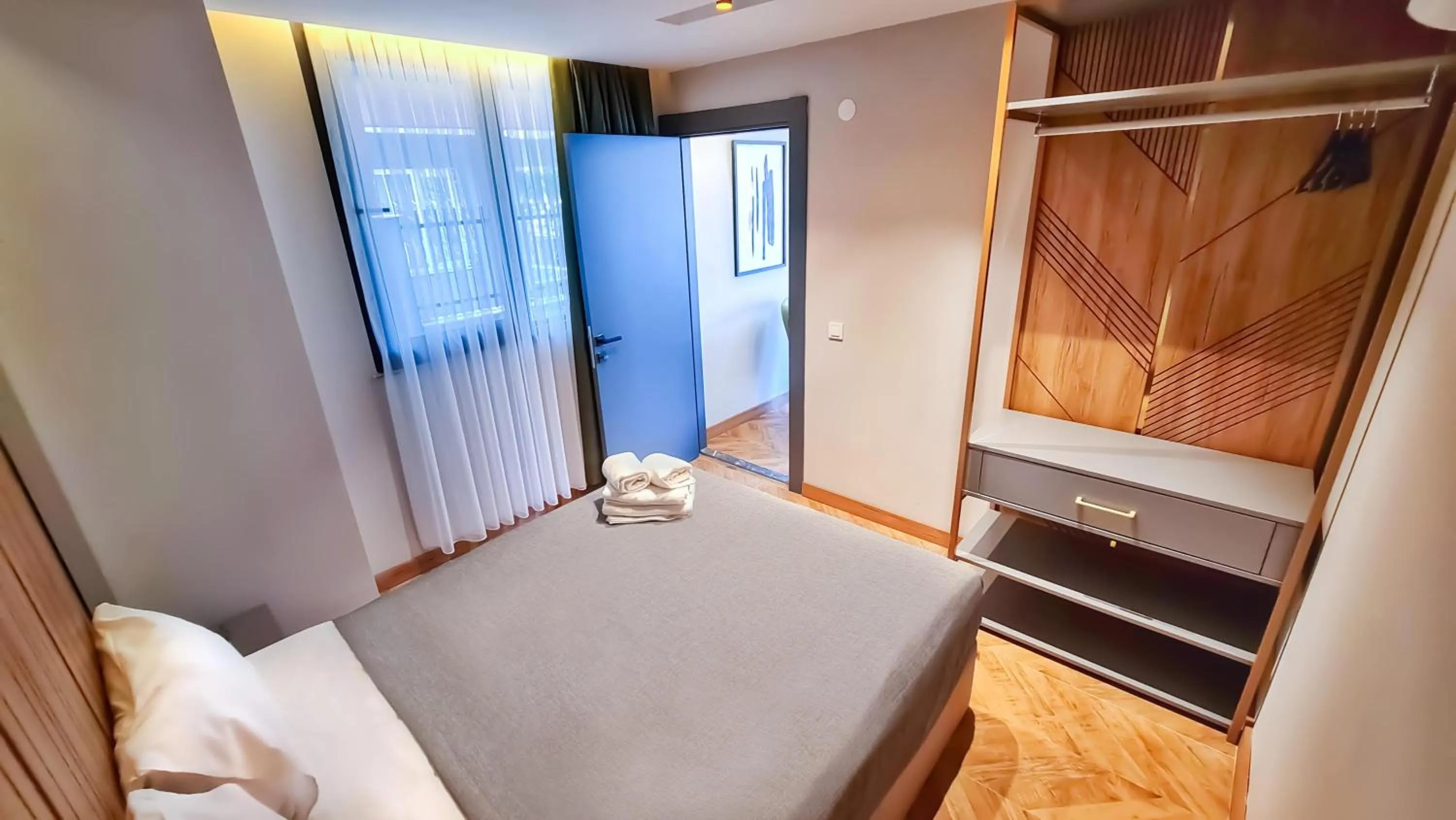 Bedroom, Bed in Letstay Sweet Home Mint