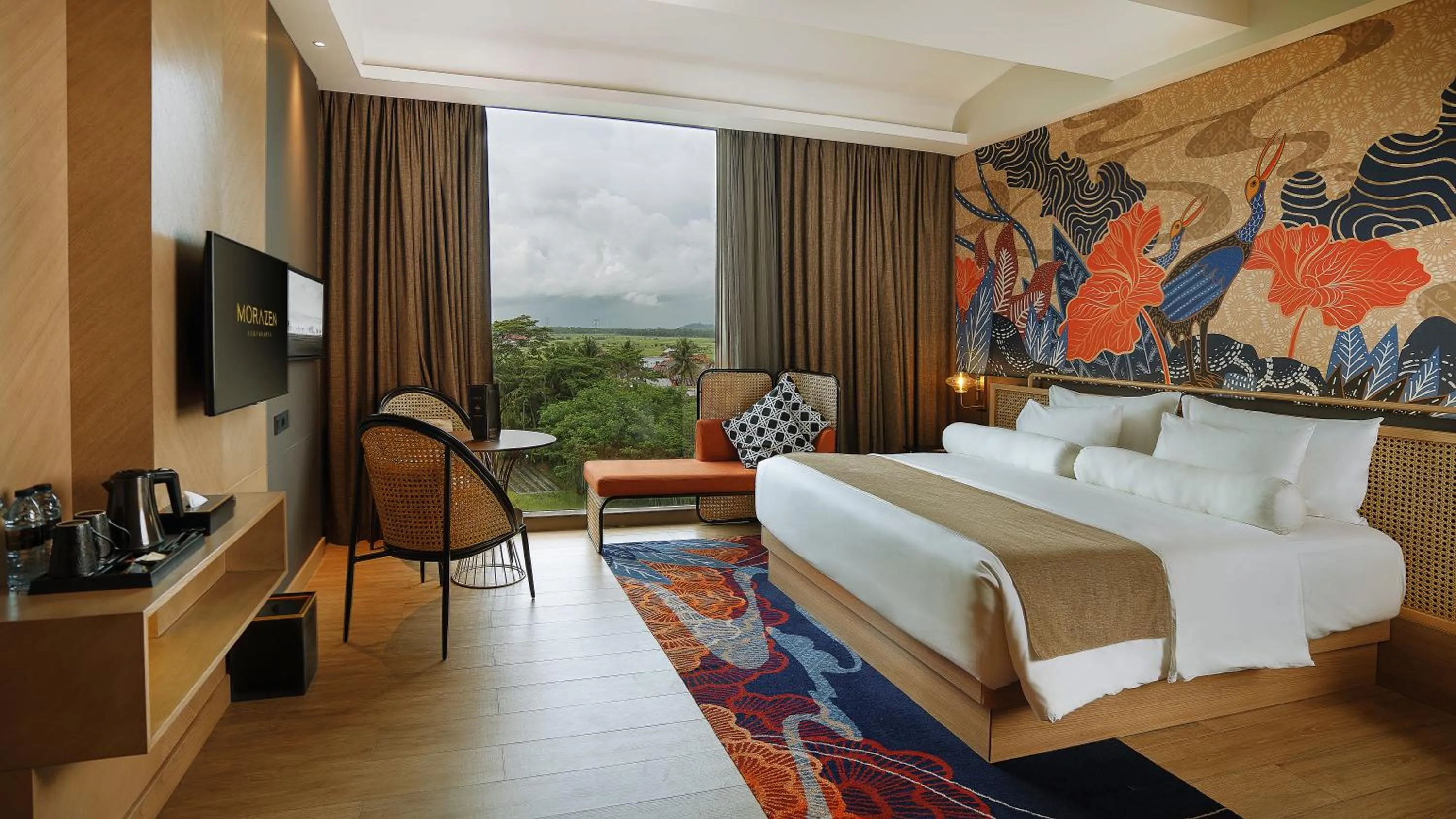 Bed in MORAZEN Yogyakarta