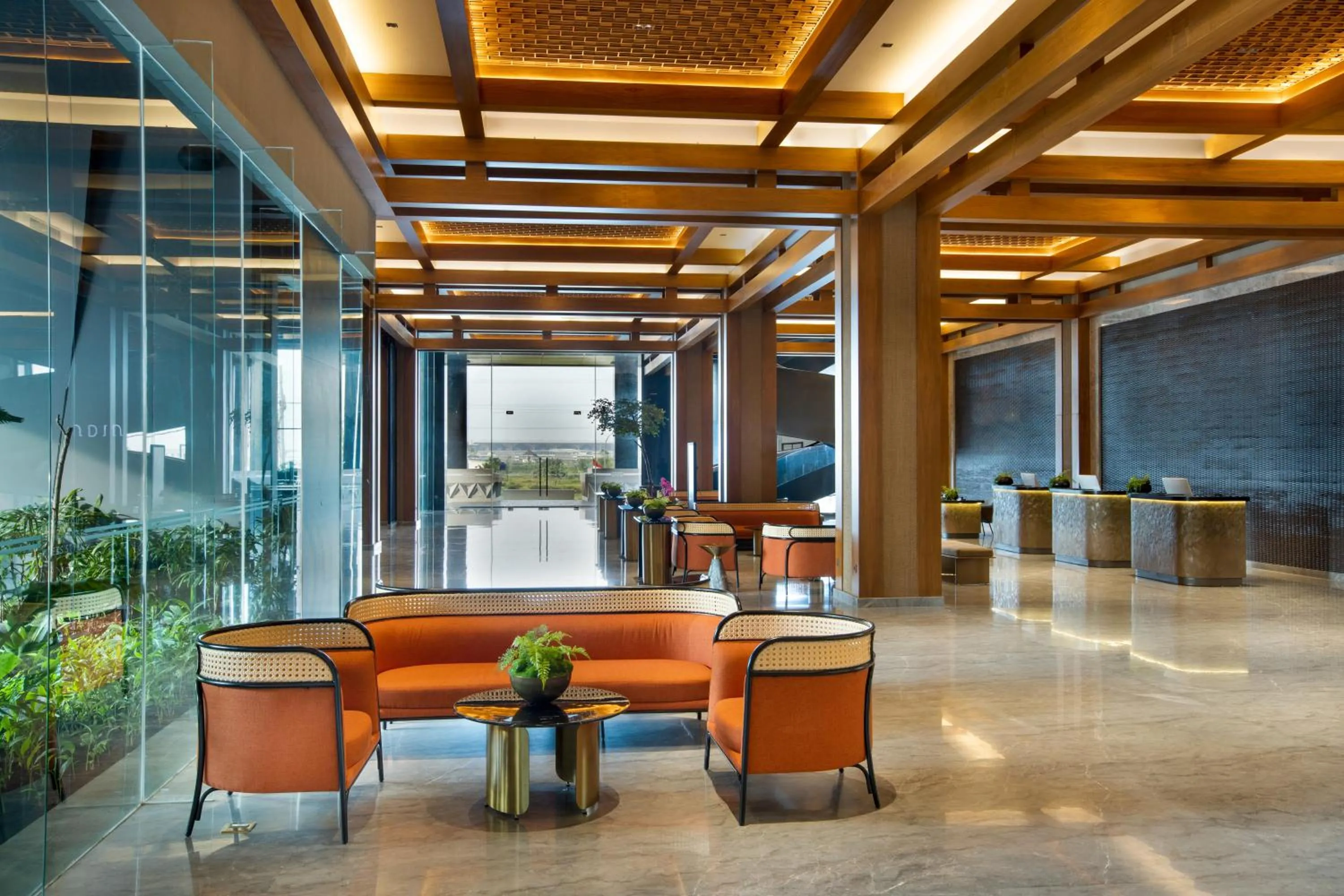 Lobby or reception in MORAZEN Yogyakarta