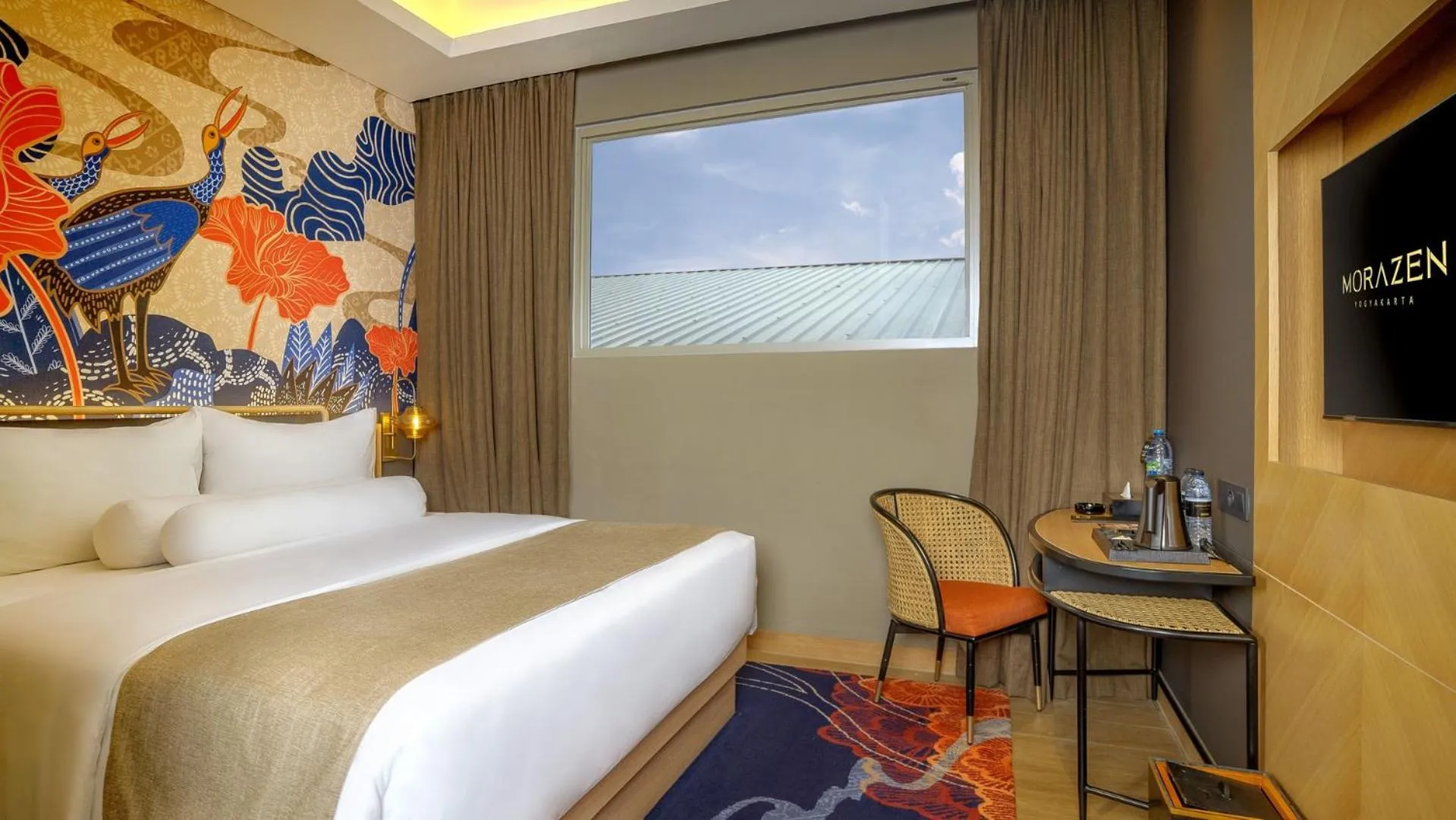 Bed in MORAZEN Yogyakarta