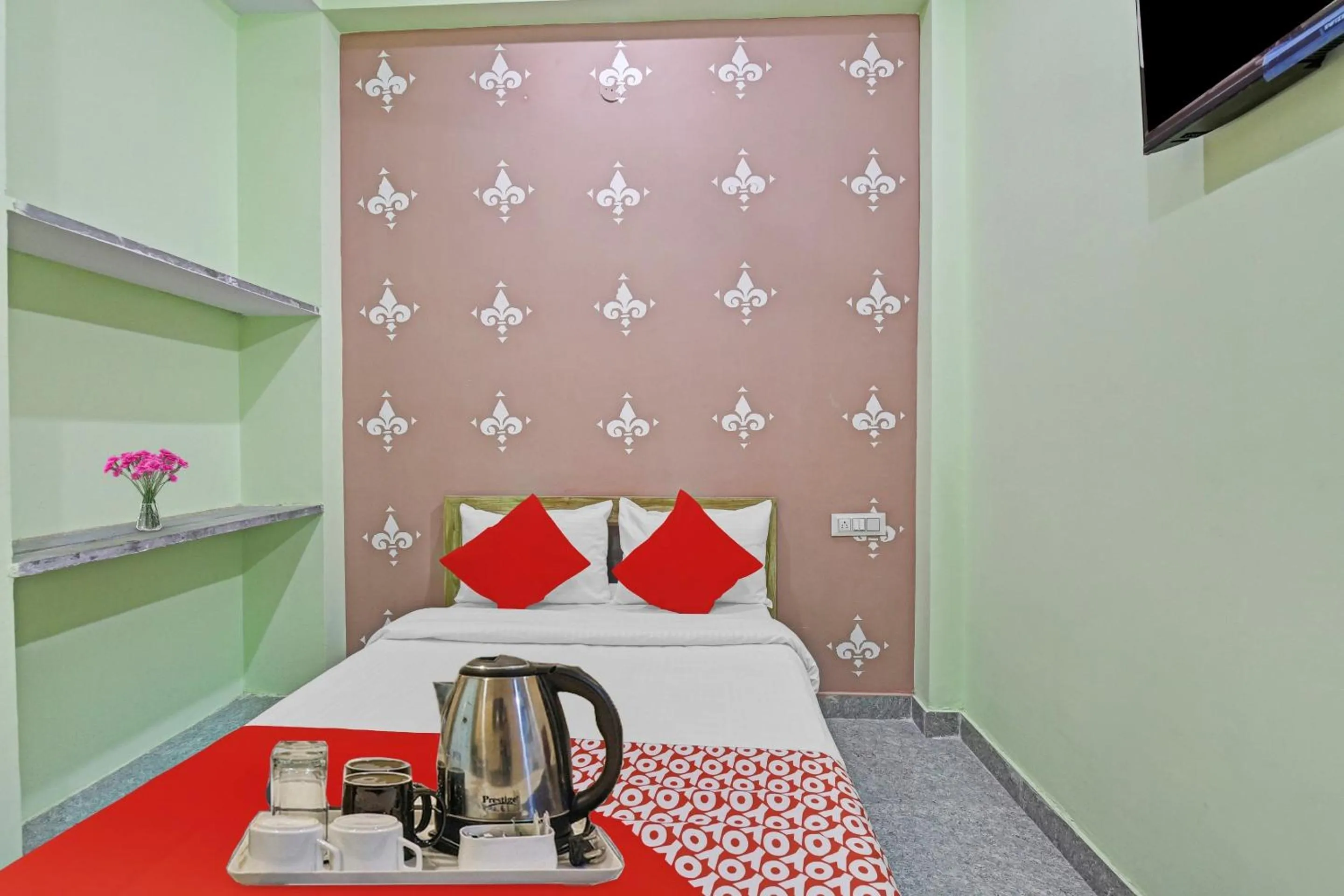 Bedroom in Hotel O Jmd Hotel