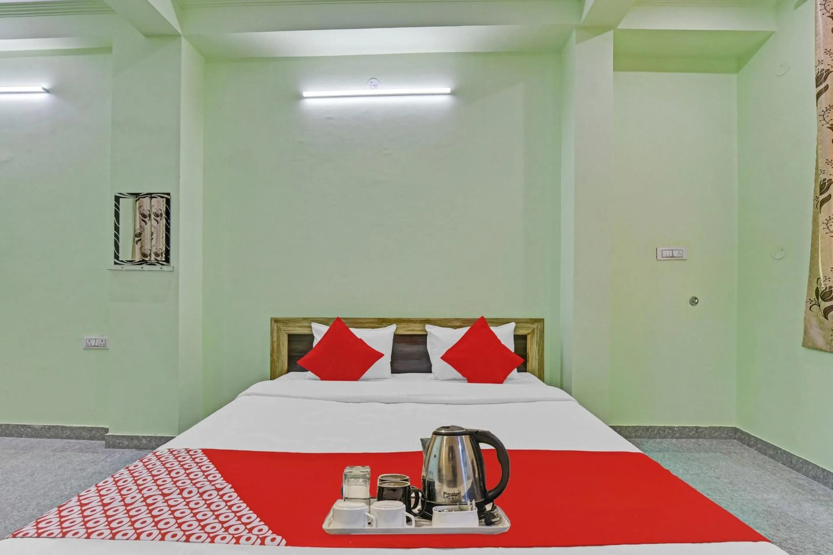 Bedroom in Hotel O Jmd Hotel