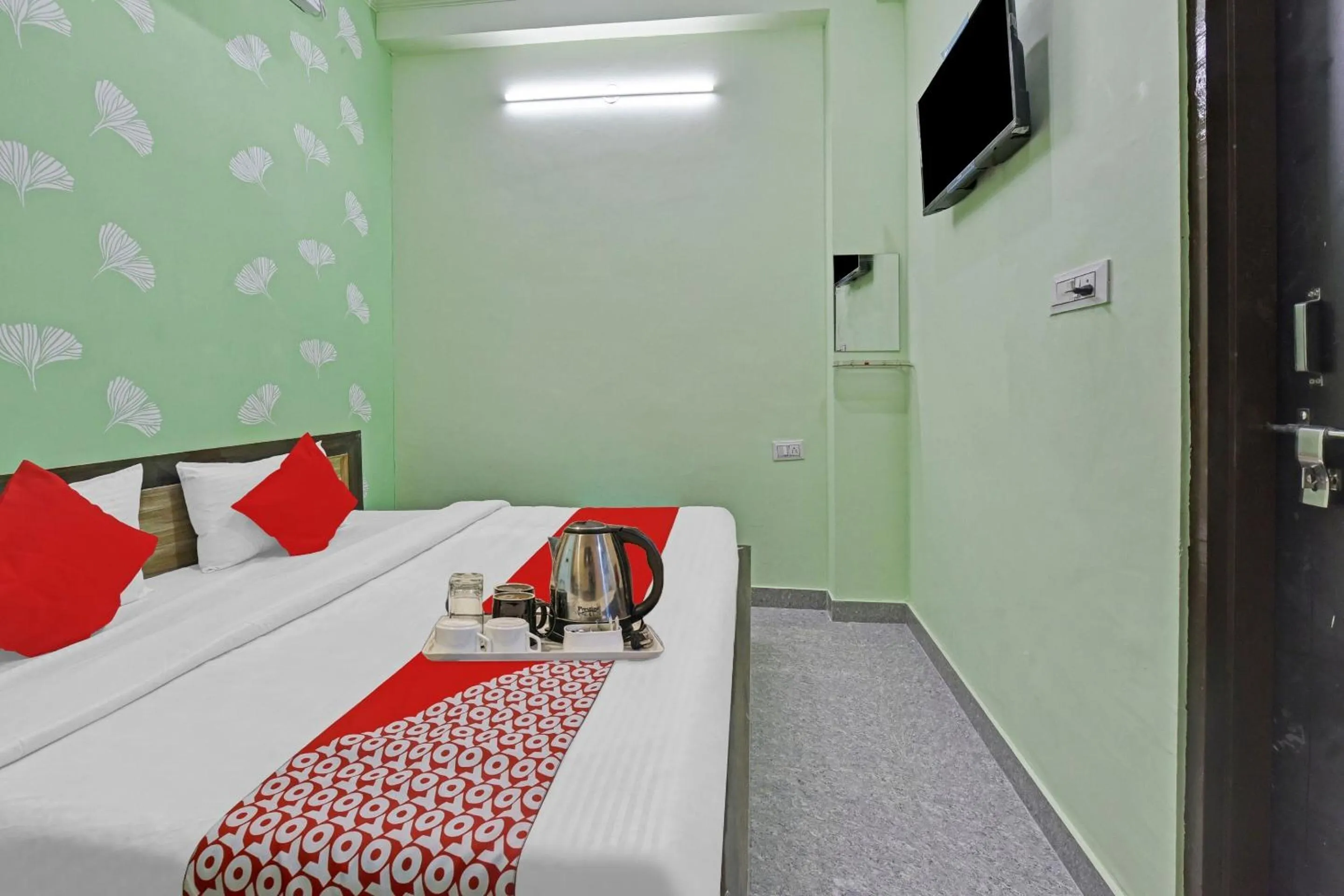 Bedroom in Hotel O Jmd Hotel