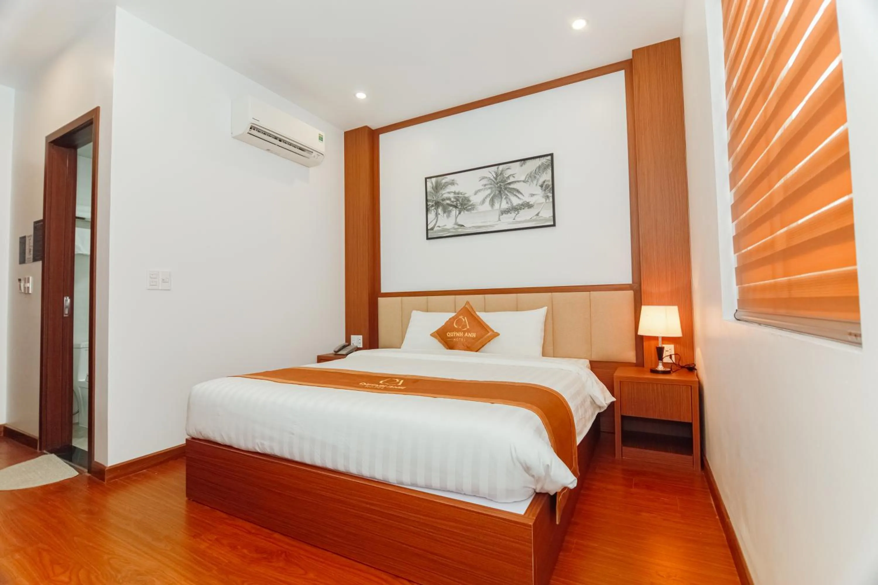 Bed in Quỳnh Anh Hotel Hạ Long