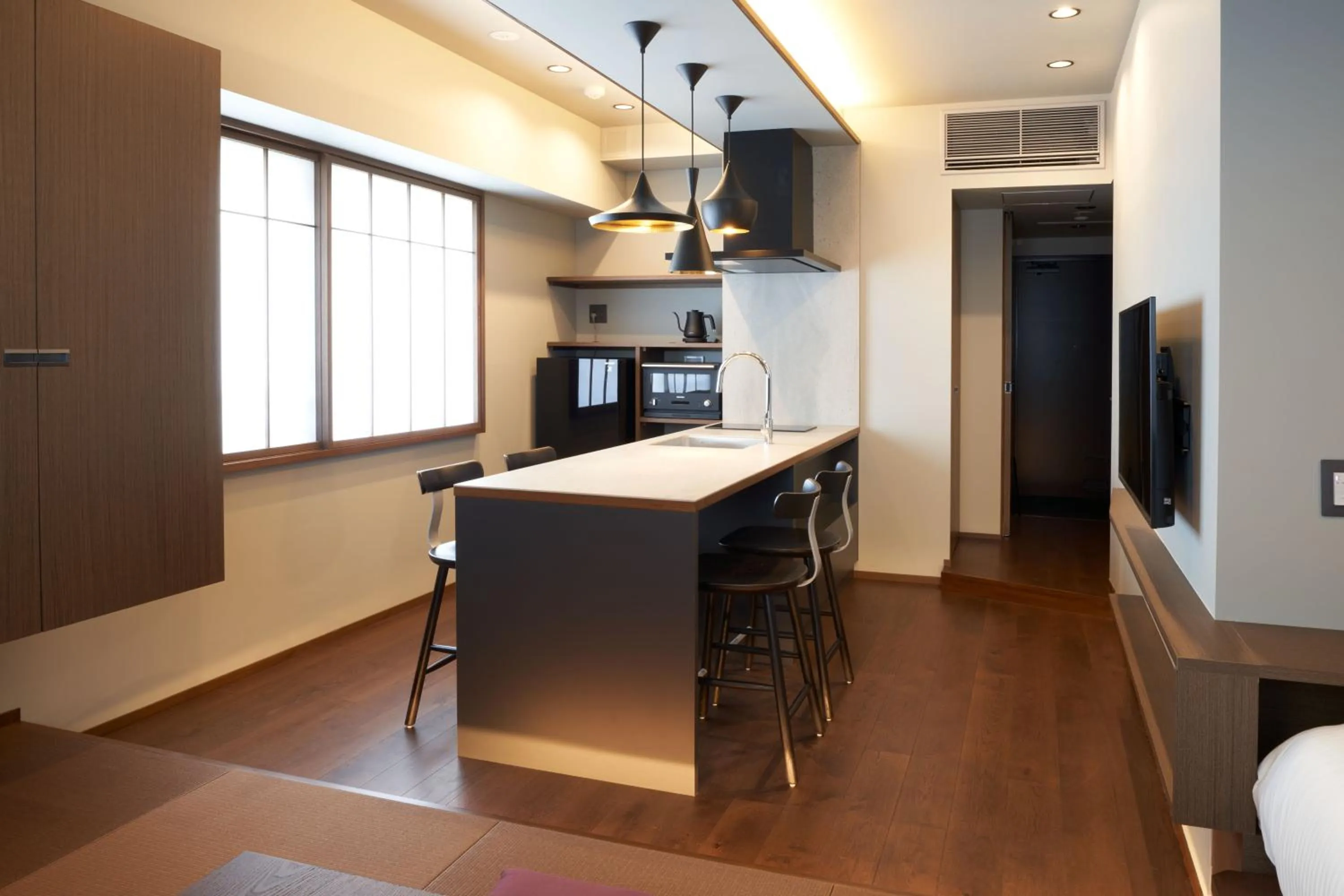 Dining area in COCOSHUKU AKASAKA Premium