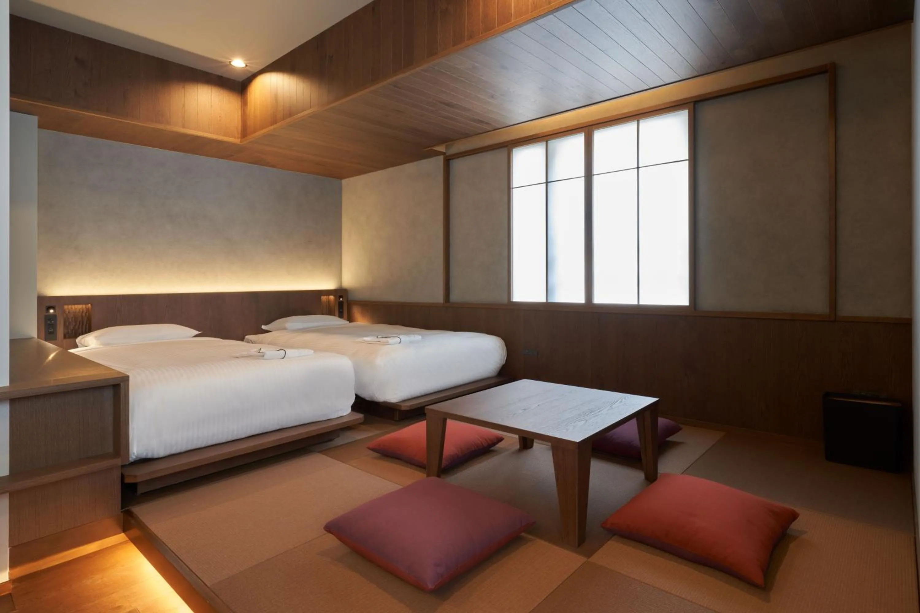 Bedroom, Bed in COCOSHUKU AKASAKA Premium
