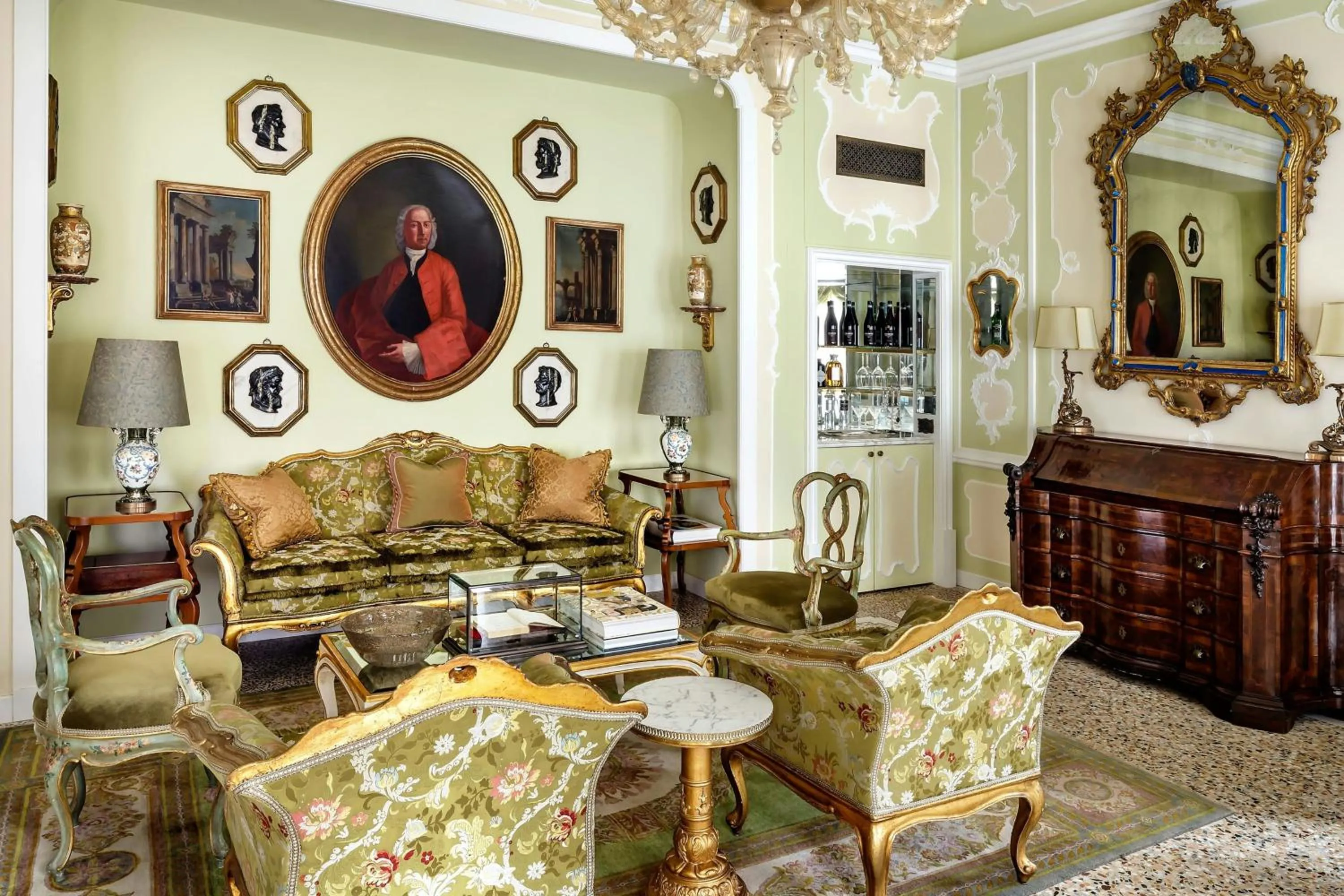 Living room in The Gritti Palace, a Luxury Collection Hotel, Venice
