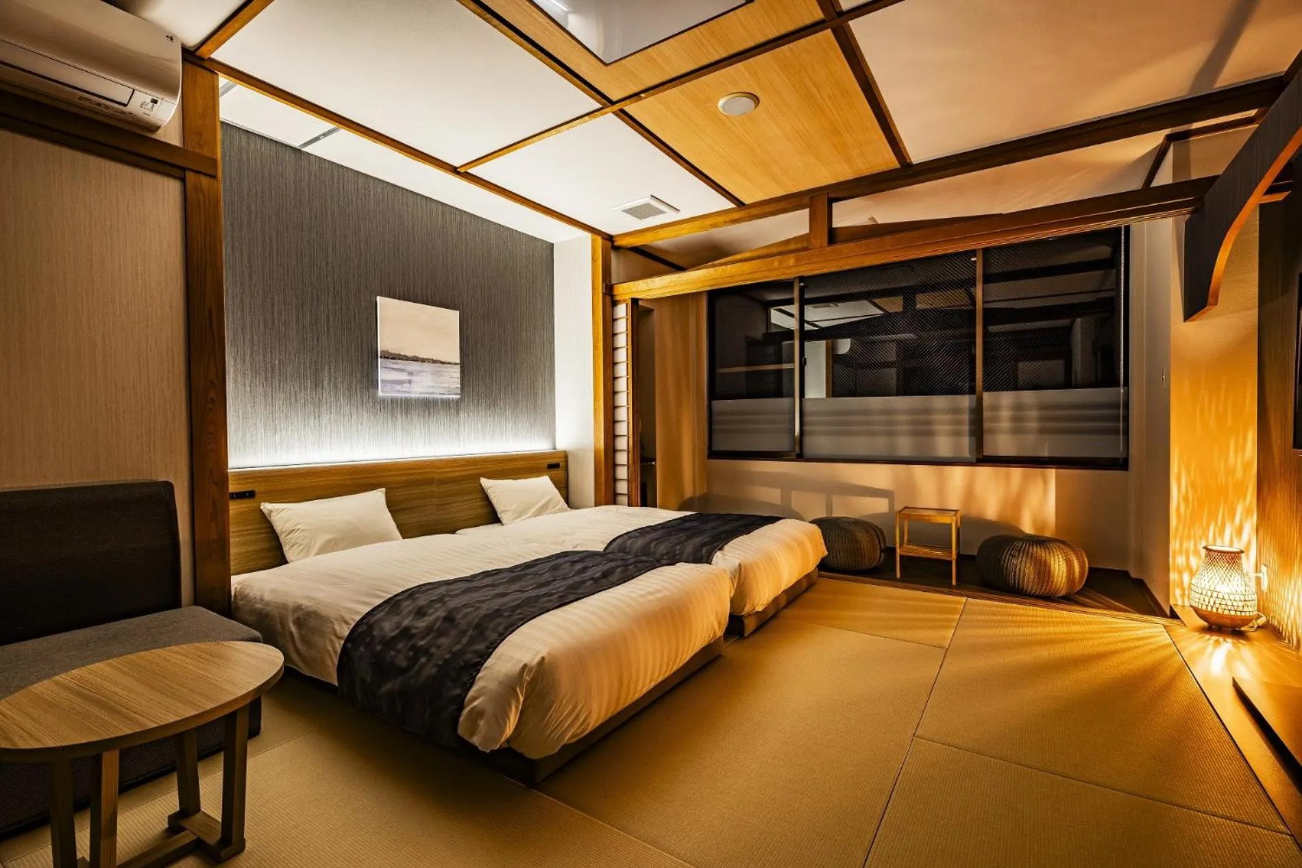 Photo of the whole room, Bed in AWA Nishi-Izu