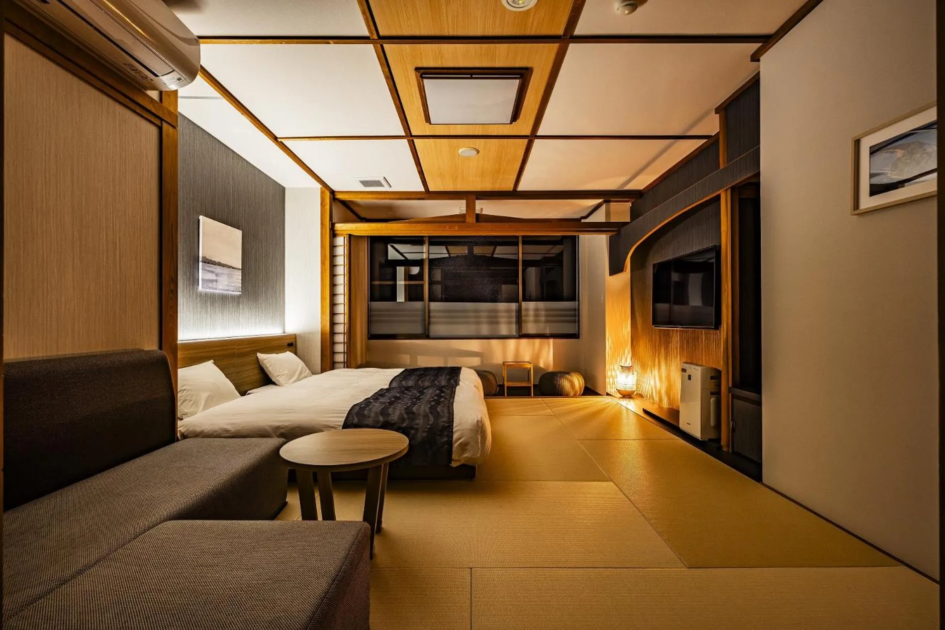 Photo of the whole room, Bed in AWA Nishi-Izu