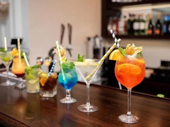 Lounge or bar in Pałac Uniejów