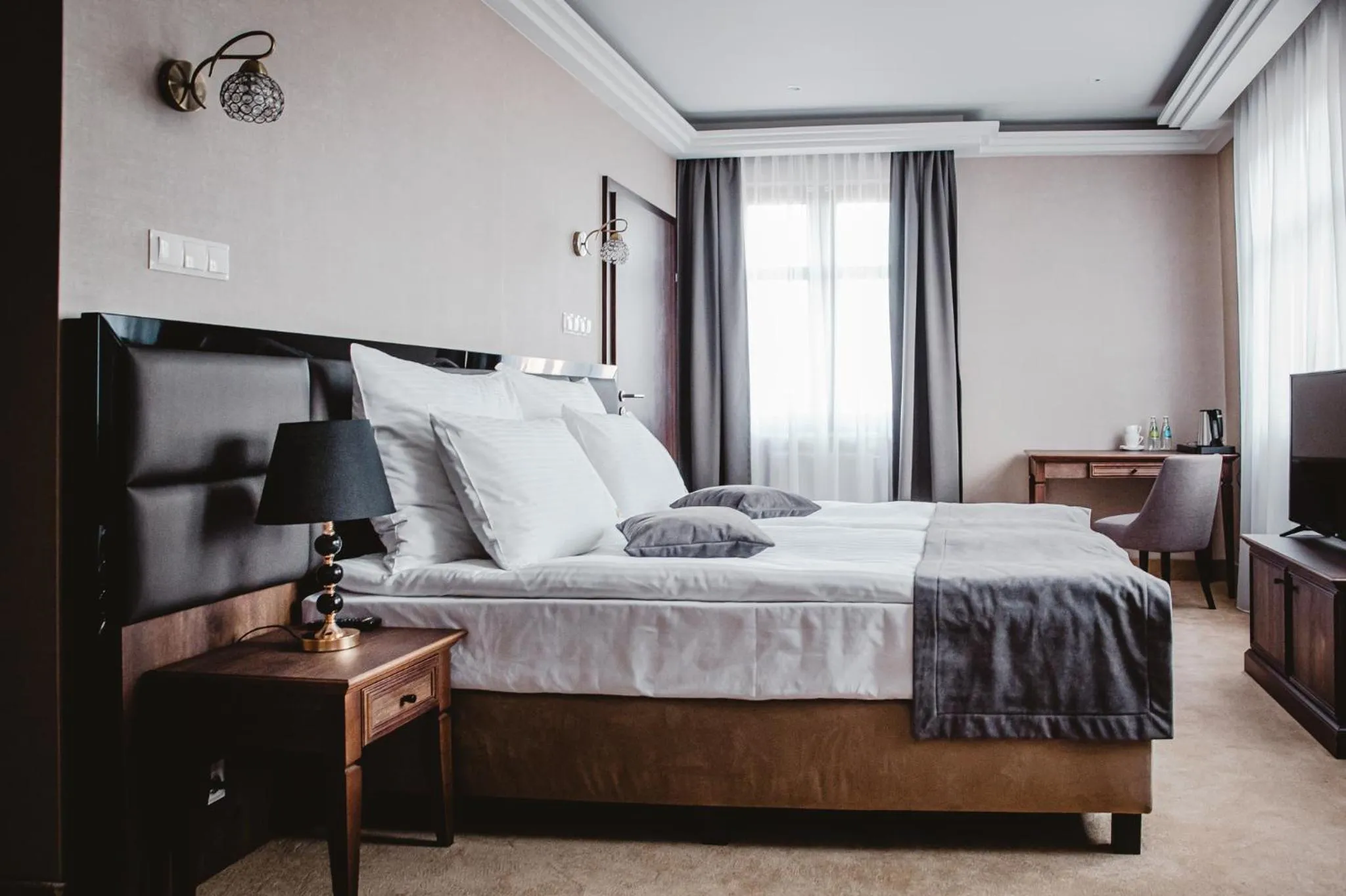 Bed in Pałac Uniejów