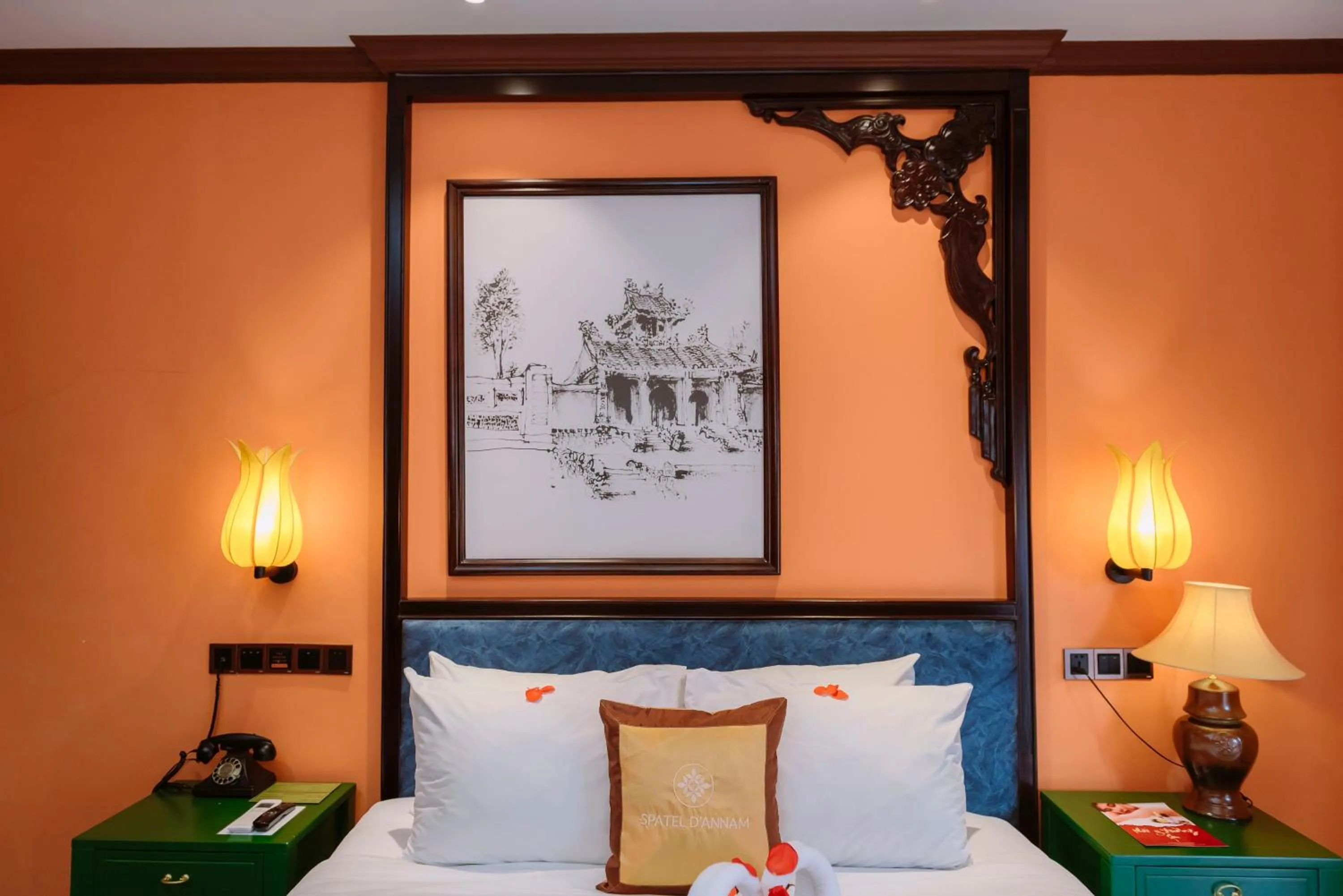 Bedroom, Bed in Spatel d'Annam - Imperial Boutique Spa & Hotel