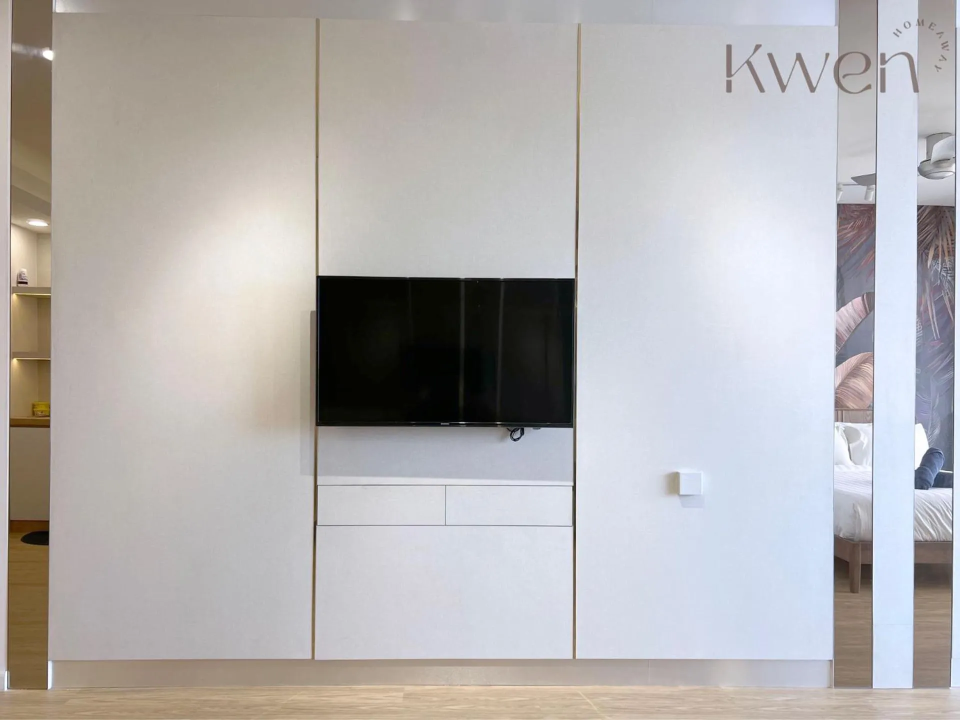 Living room in KWEN Suites-Tanjung Aru InfinityPool Seaview/Airport View