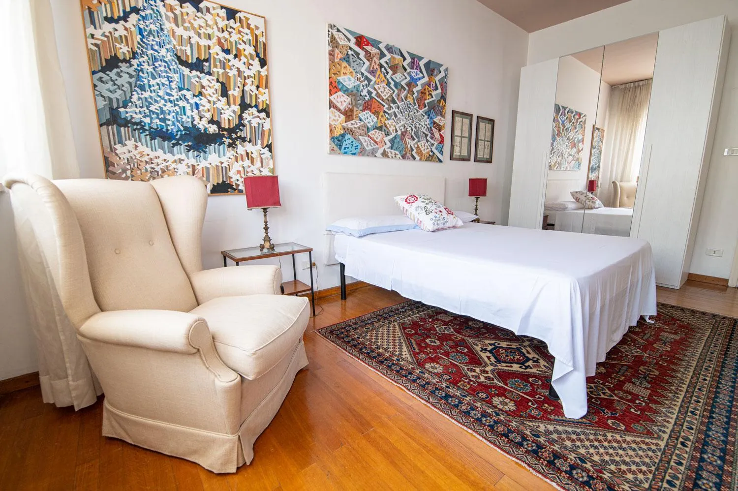 Bedroom in Schipa Apartment