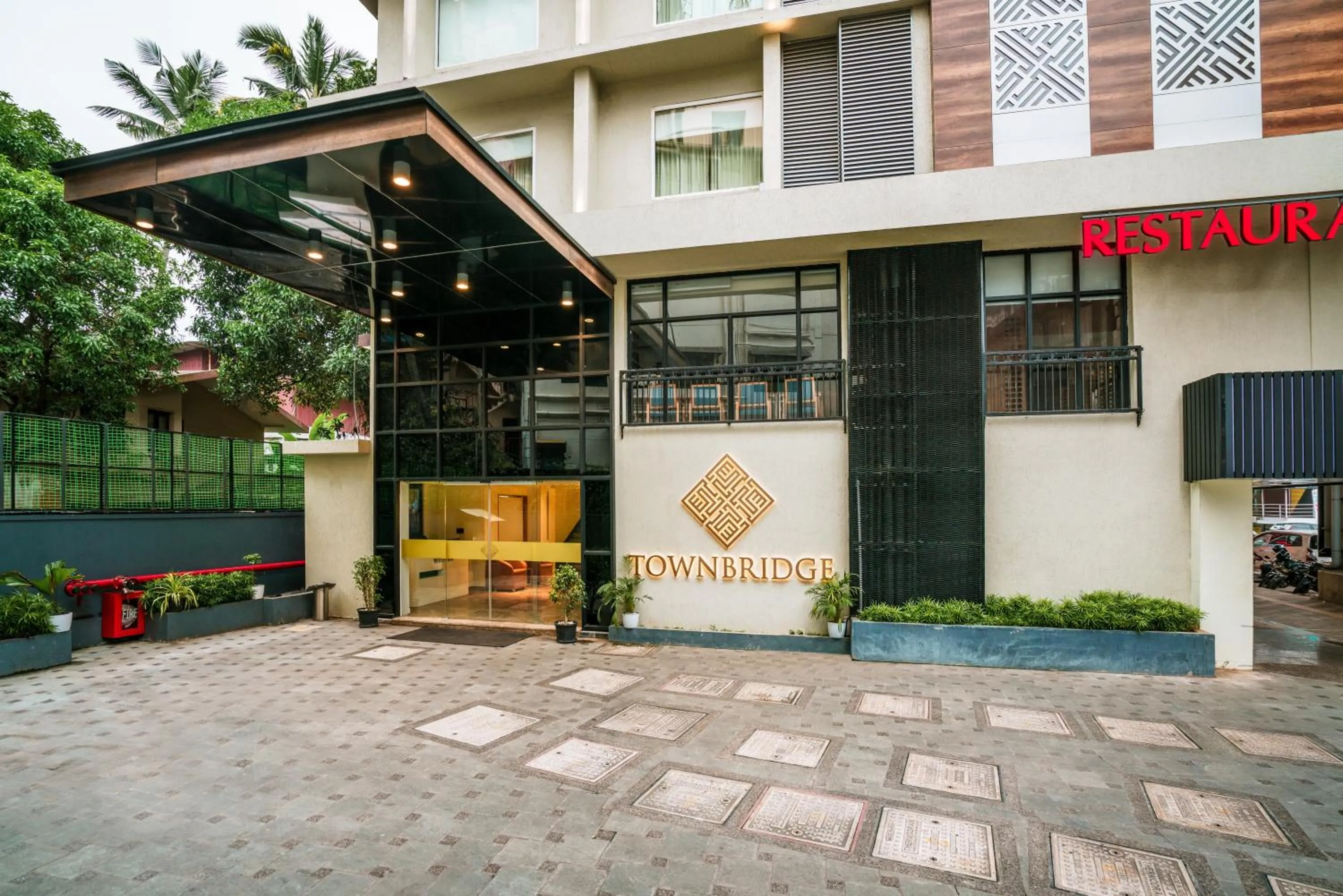 Property building in Townbridge Hotels & Suites