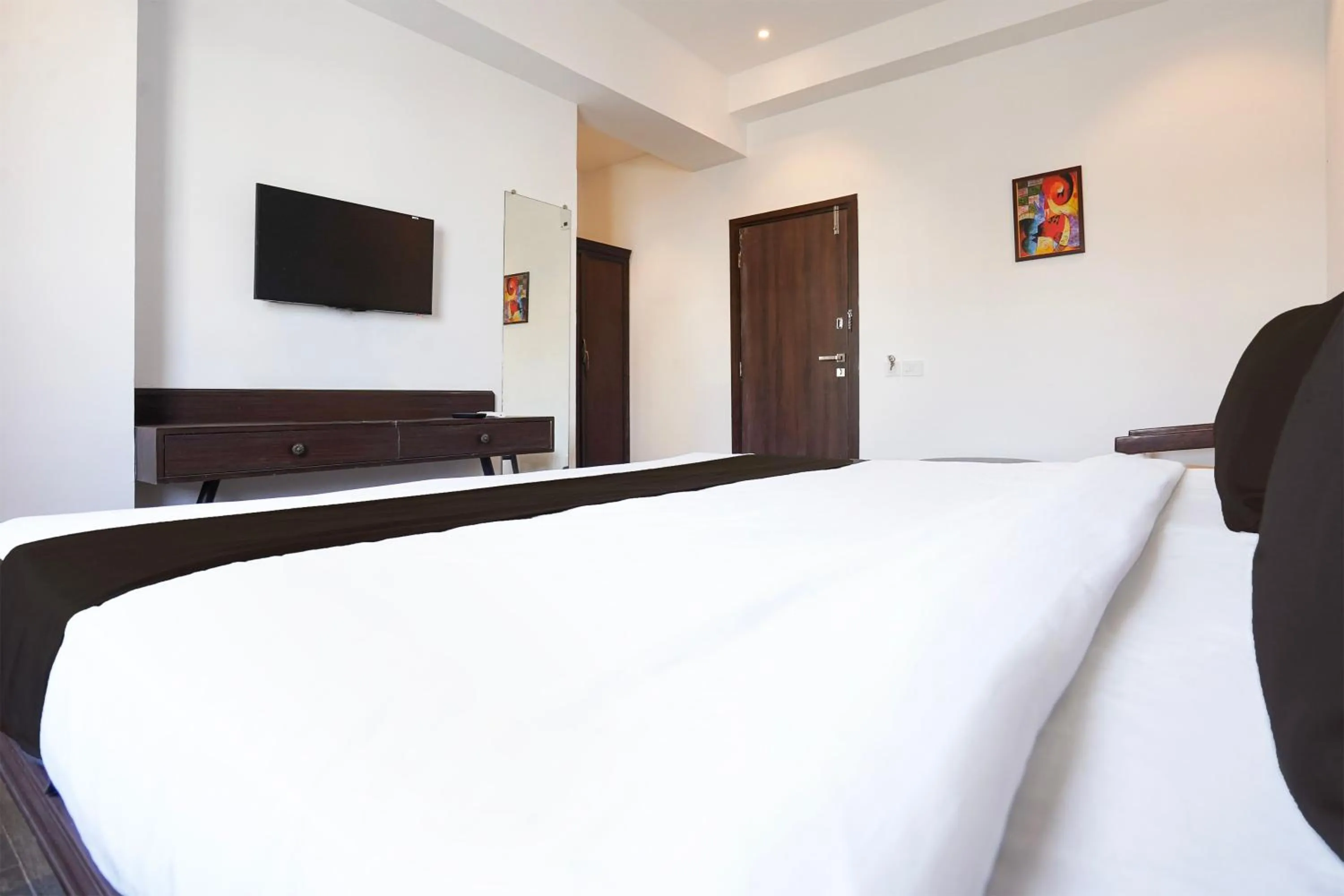 Bedroom, Bed in Super Townhouse Central Bazar Road Ramdaspeth