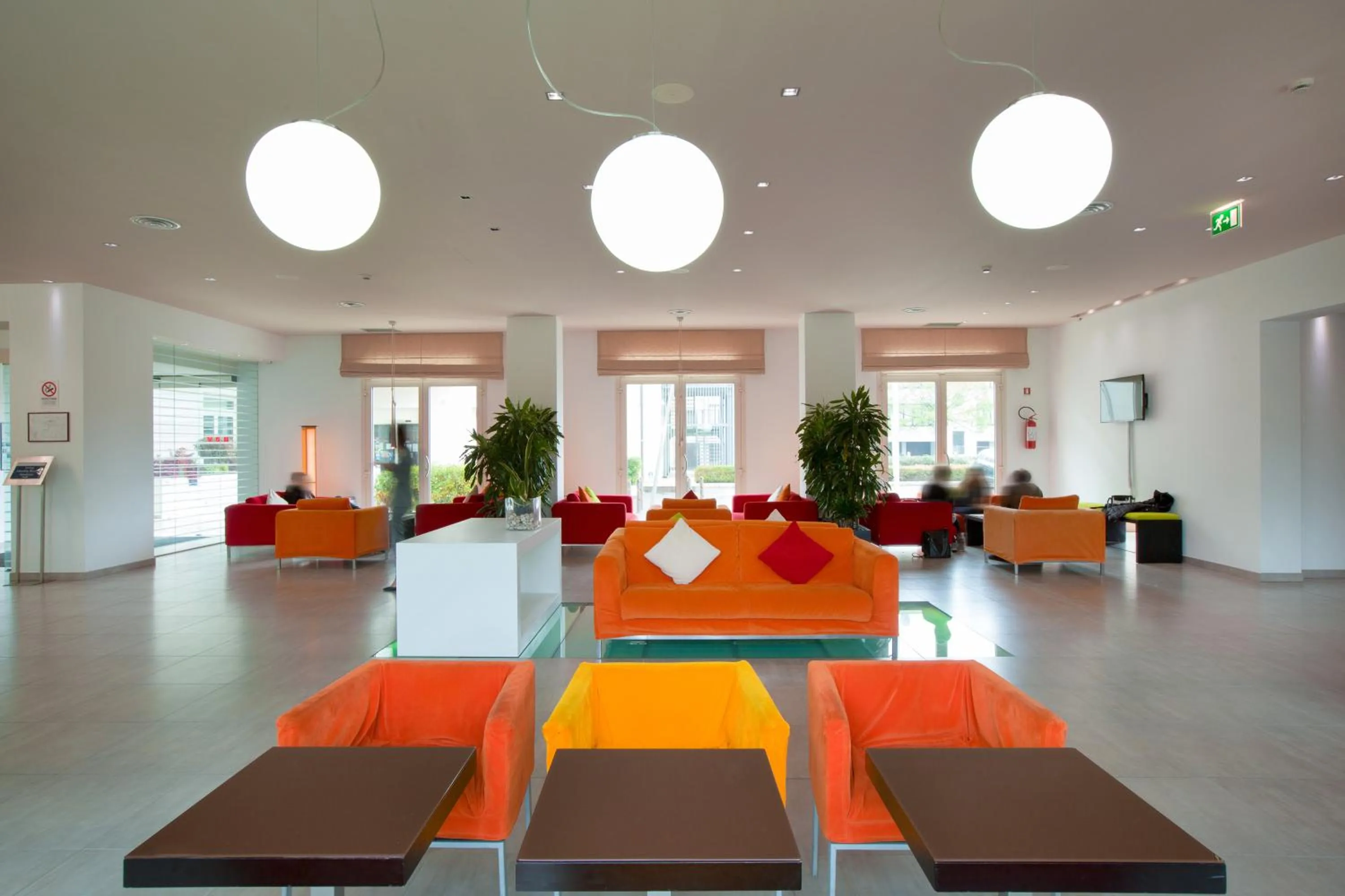 Lobby or reception in UNA HOTELS Cesena Nord