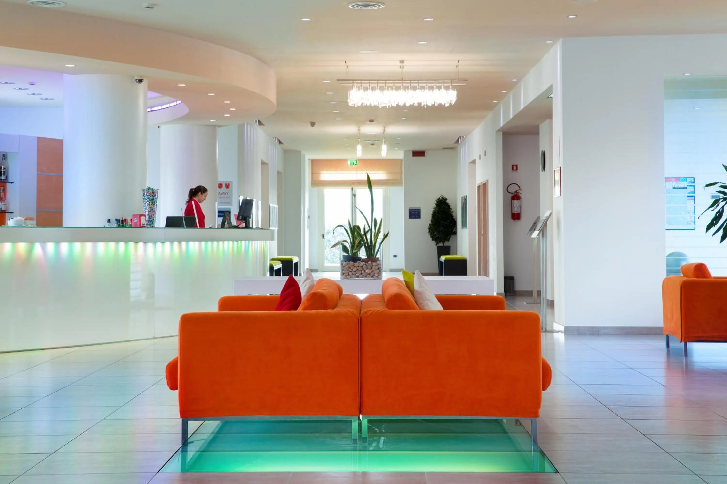 Lobby or reception in UNA HOTELS Cesena Nord