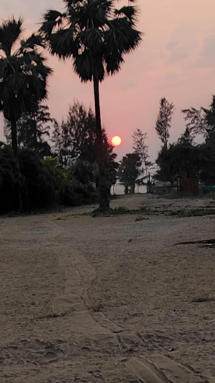 Sunset in Cocorico Beach Resort