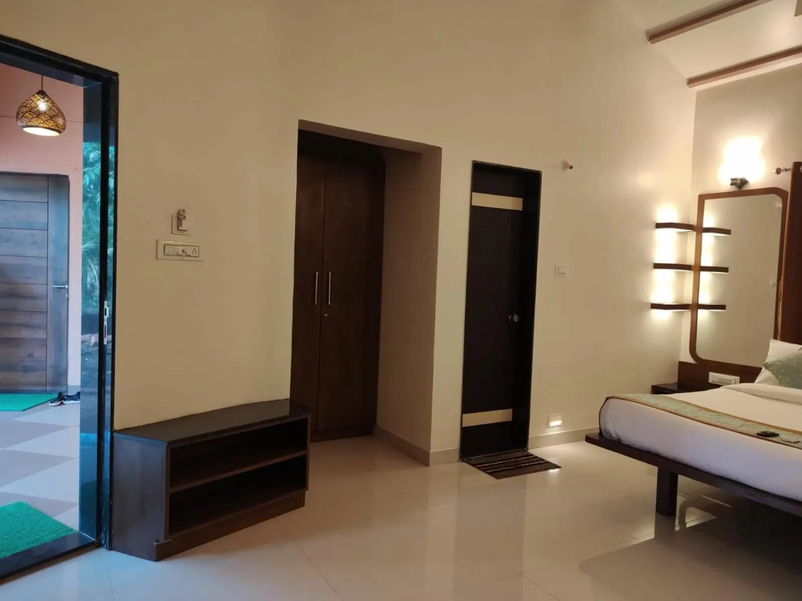 Seating area, Bed in Cocorico Beach Resort