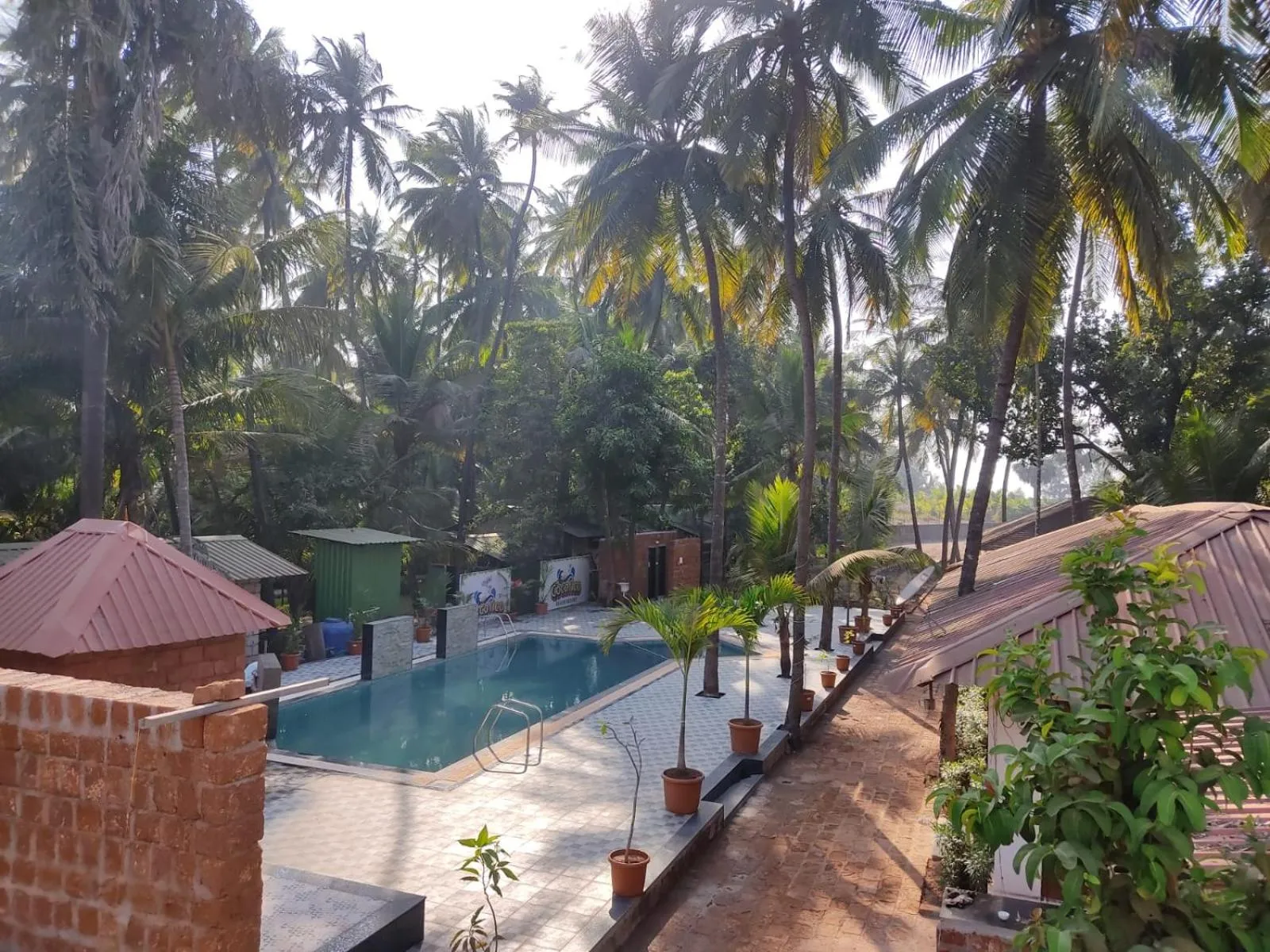 Swimming pool in Cocorico Beach Resort