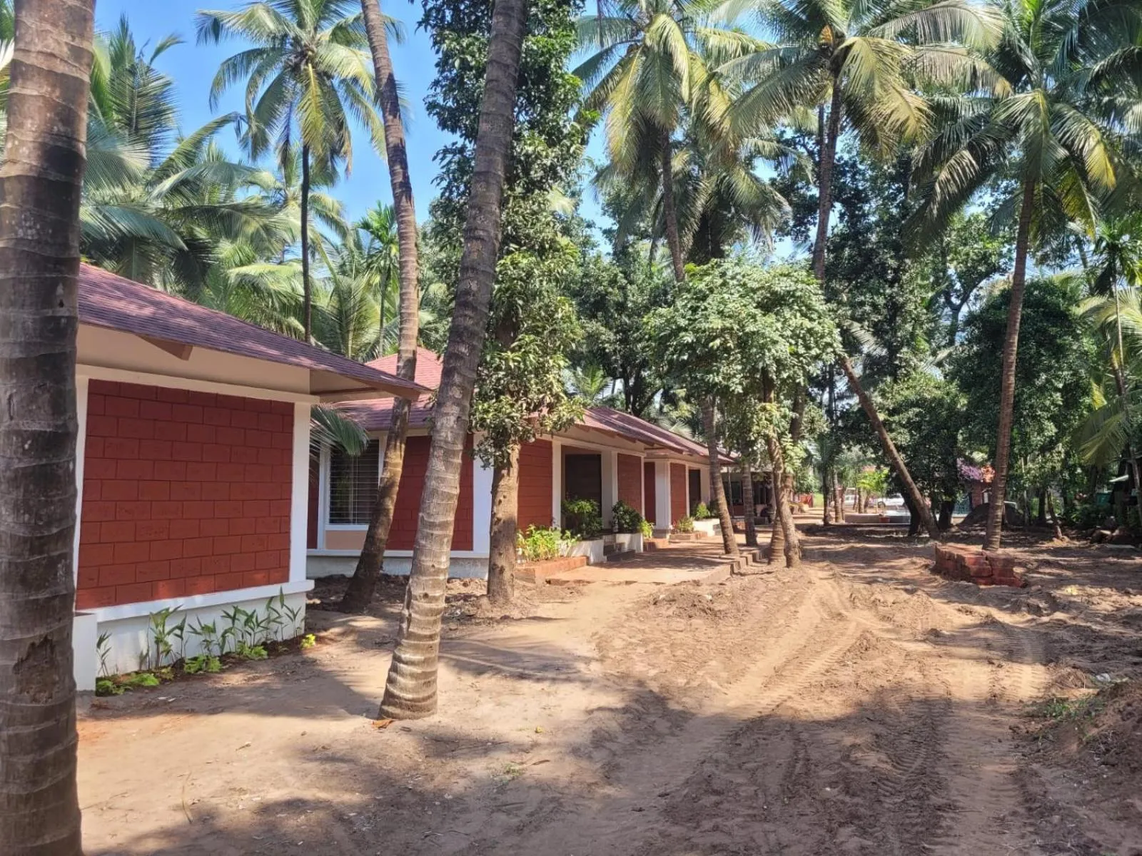 Garden view in Cocorico Beach Resort