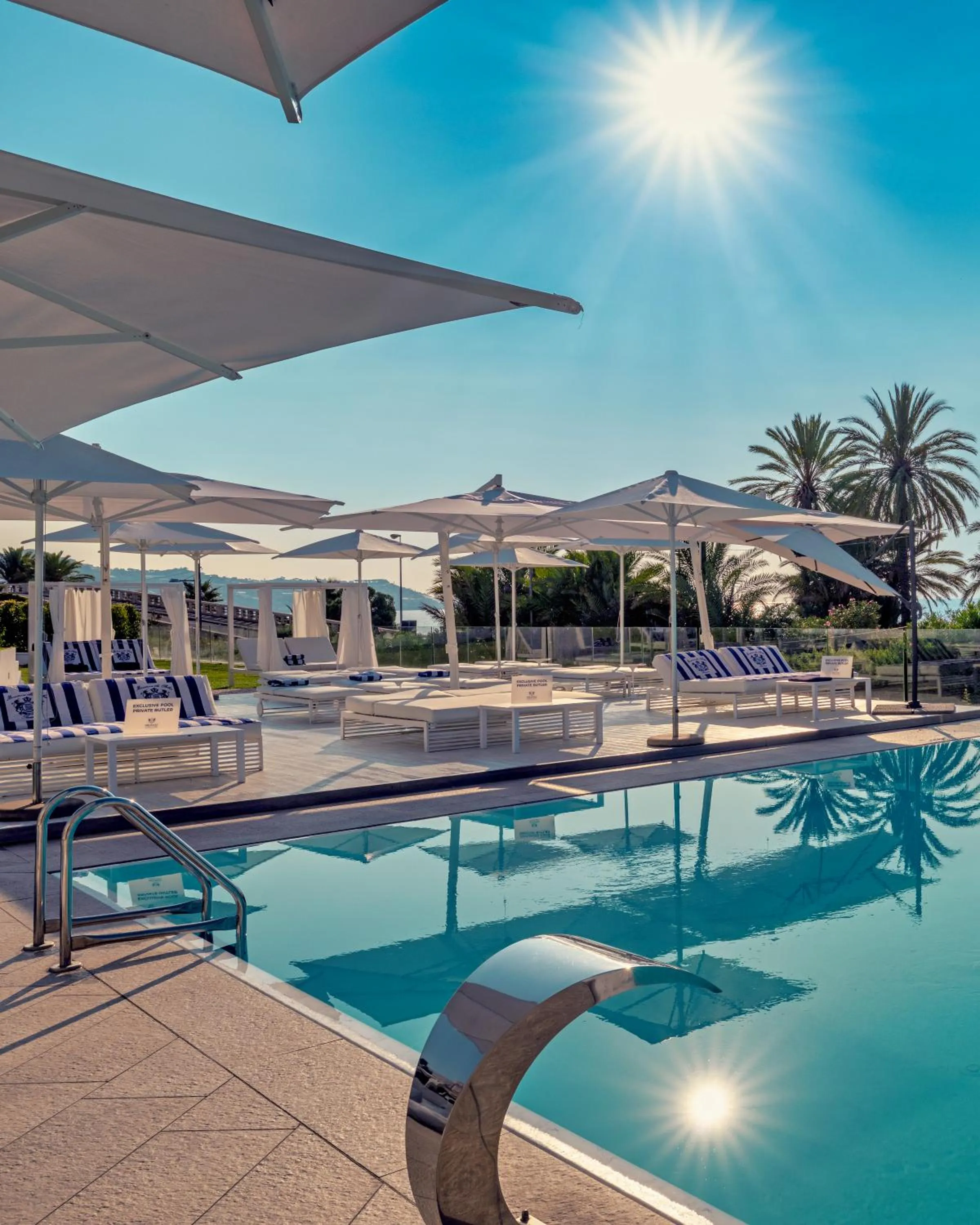 Solarium in Miramare The Palace Resort