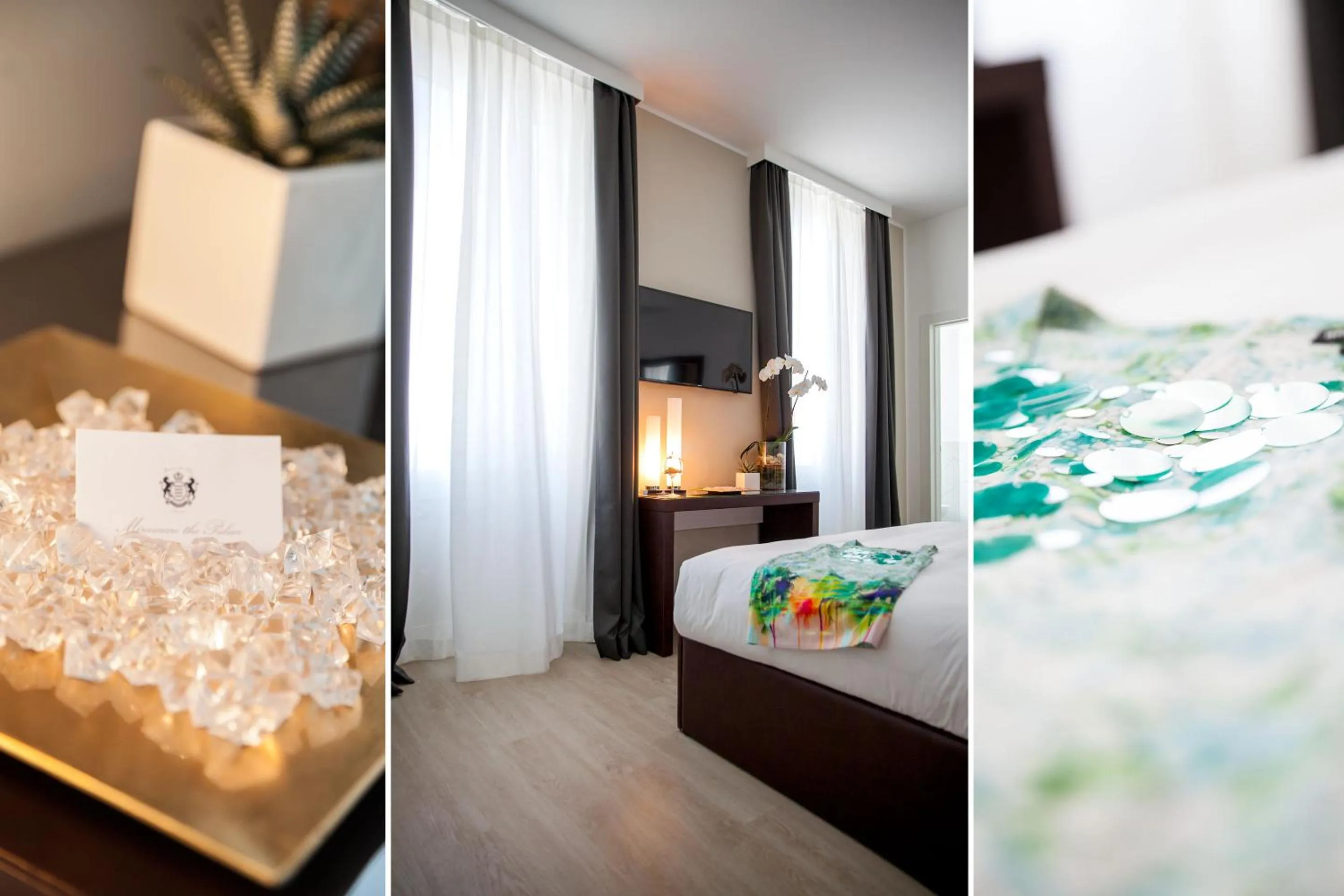 Bed in Miramare The Palace Resort