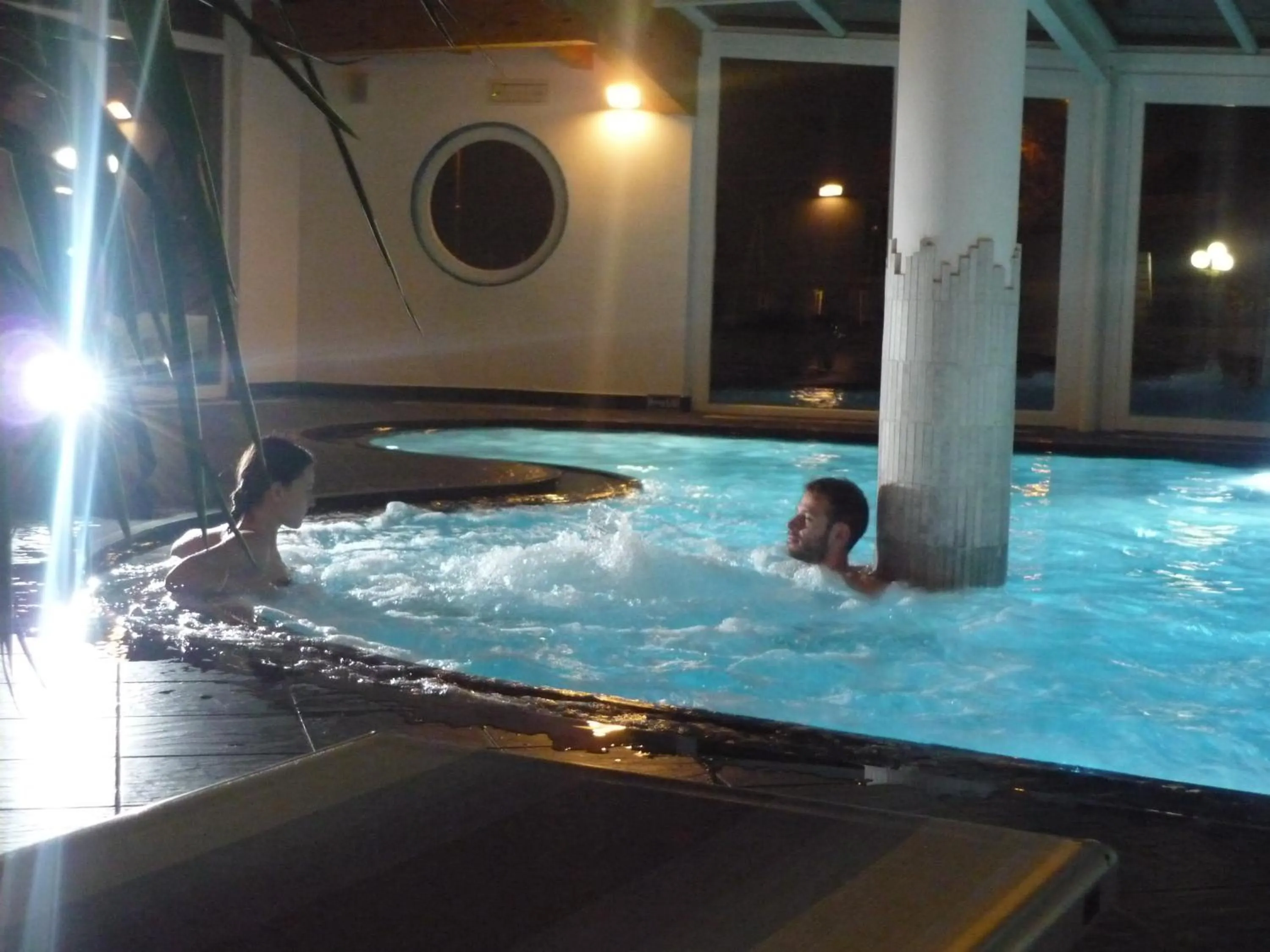 Swimming pool in Hotel Al Sorriso Greenpark & Wellness