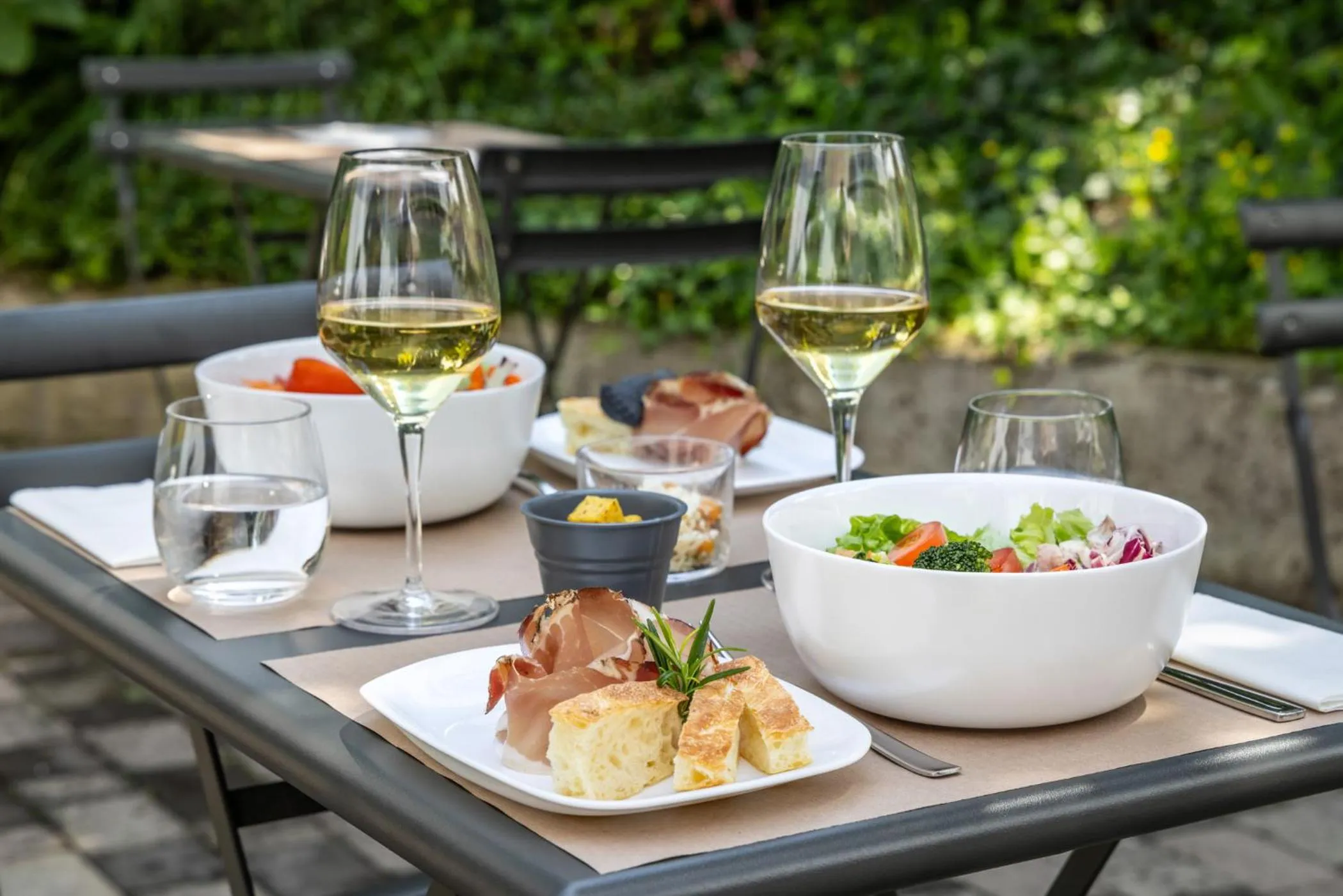 Lunch in Hotel Al Sorriso Greenpark & Wellness