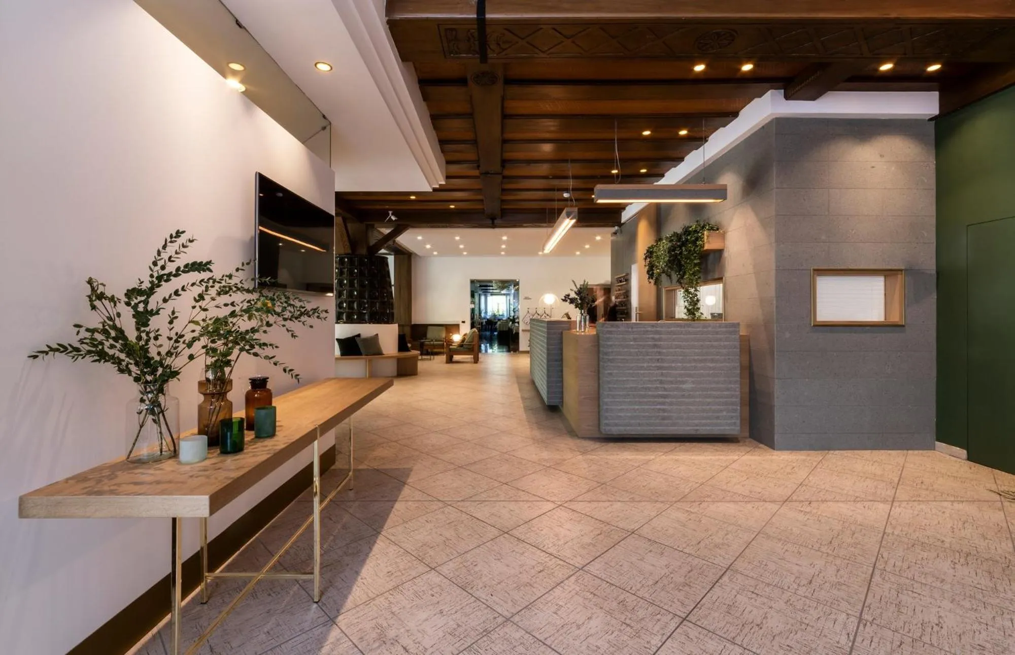 Lobby or reception in Hotel Al Sorriso Greenpark & Wellness