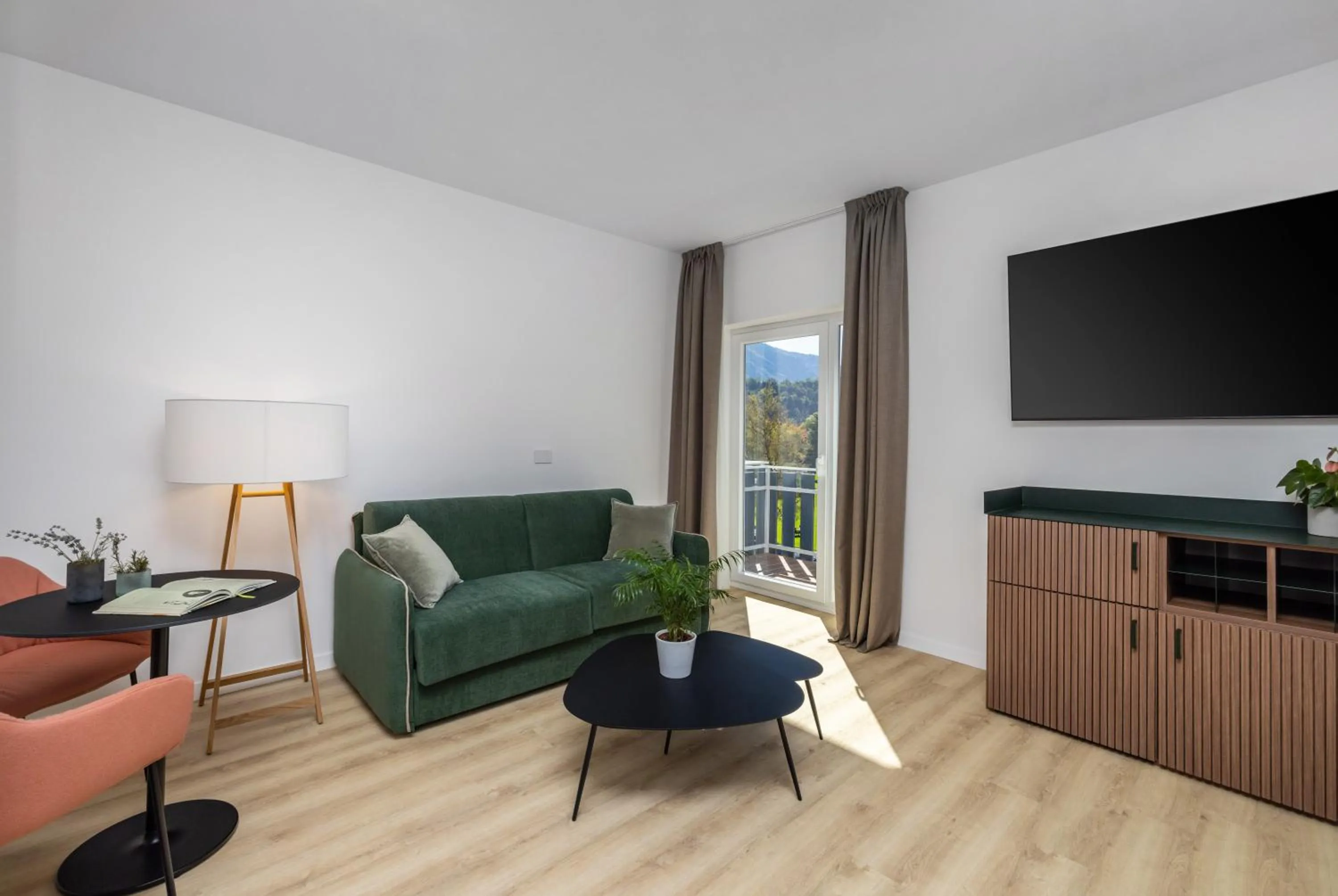 Living room in Hotel Al Sorriso Greenpark & Wellness