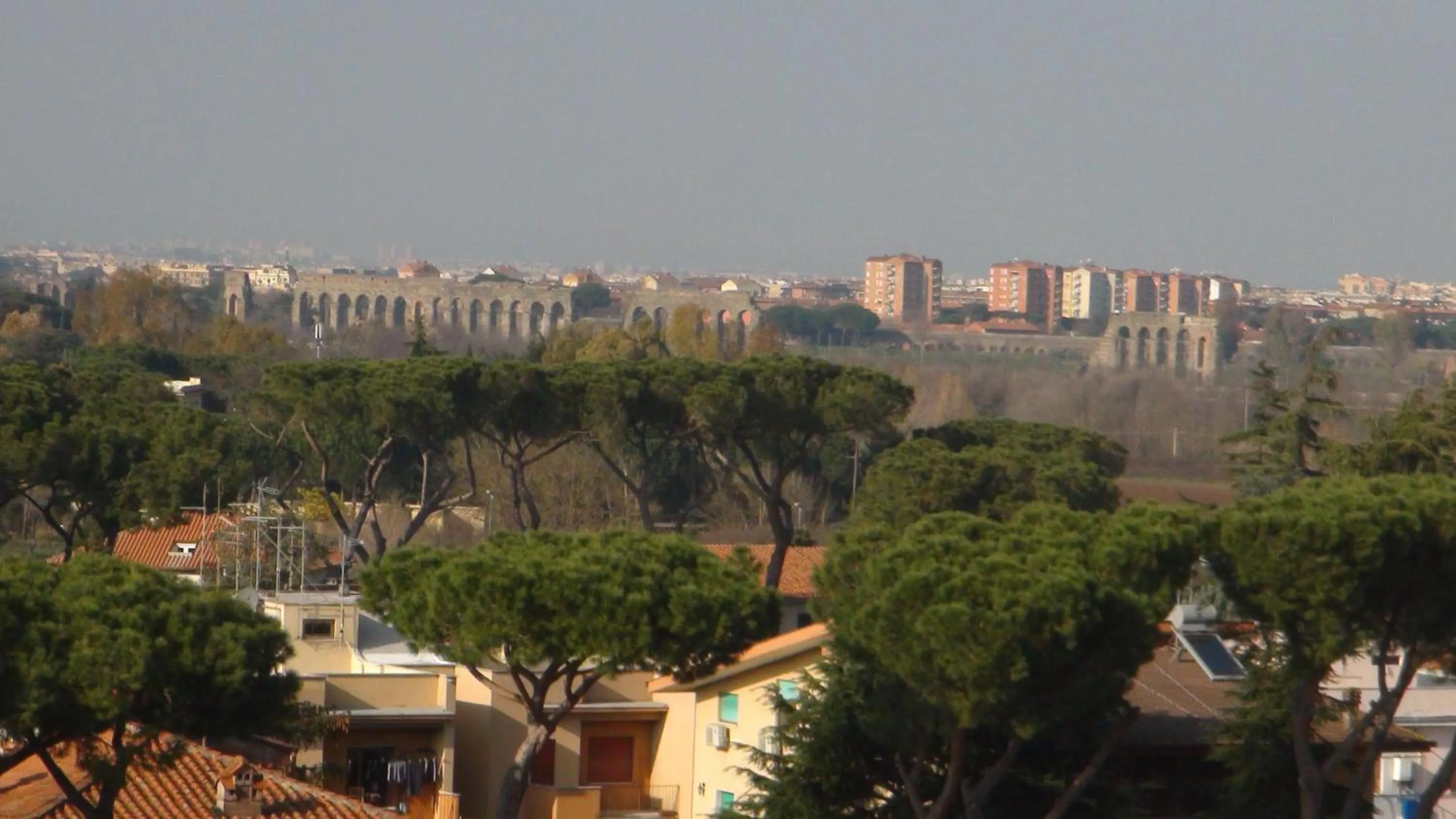 City view in Hotel Capannelle Roma